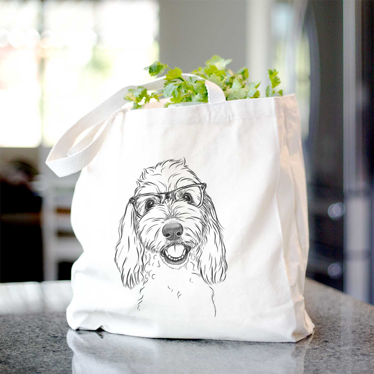Louie the Coton de Tulear - Tote Bag