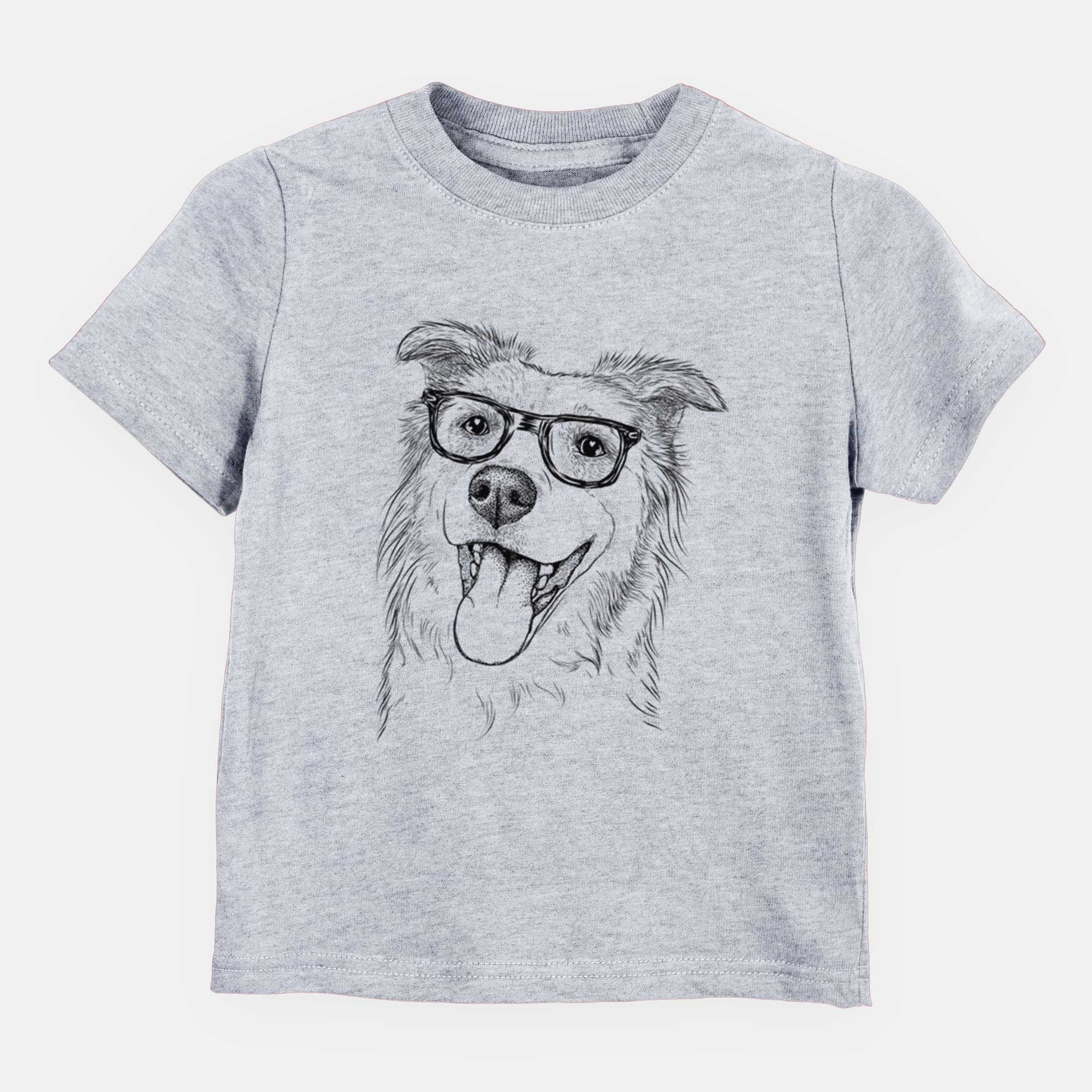 Chic Macaroni the Border Collie - Kids/Youth/Toddler Shirt