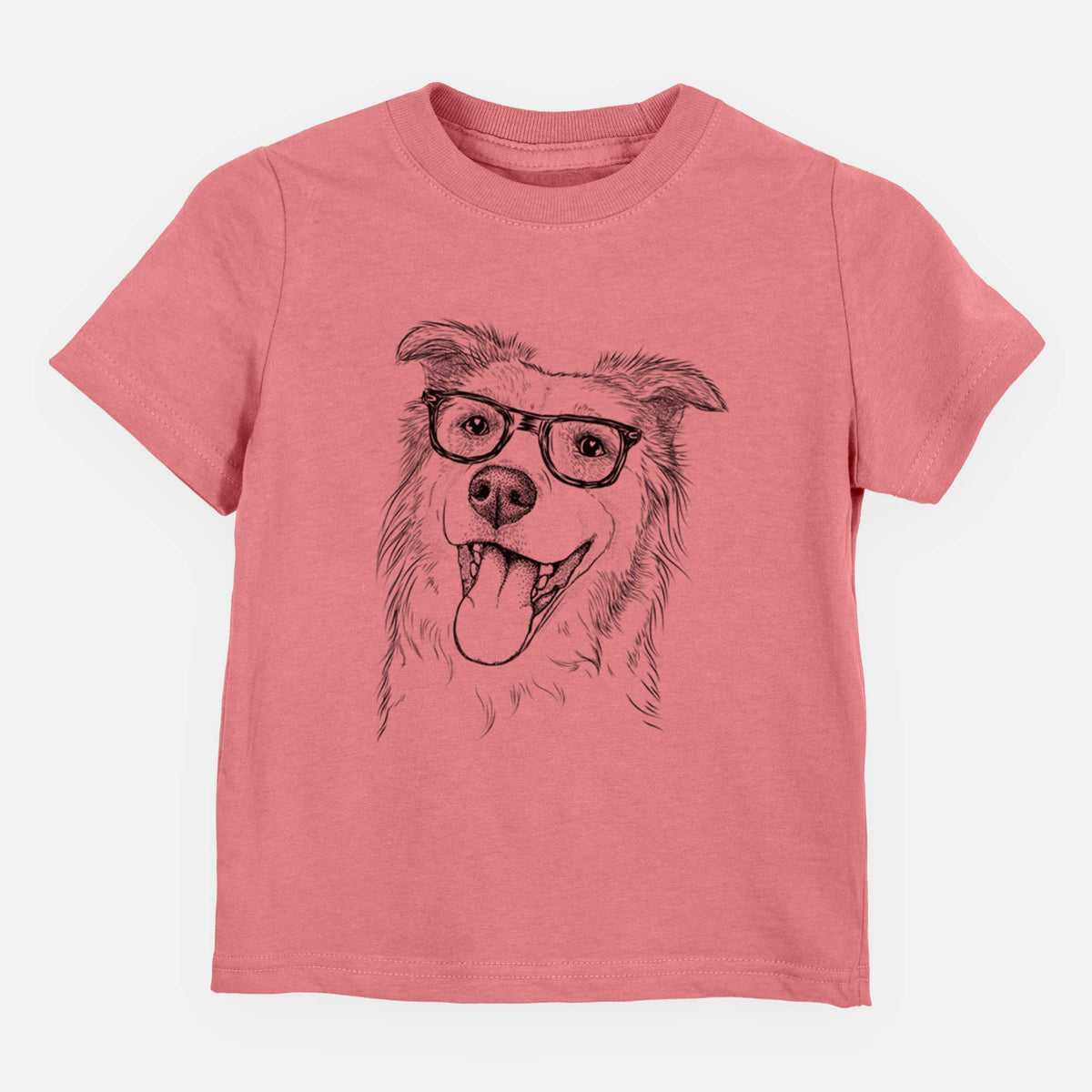 Chic Macaroni the Border Collie - Kids/Youth/Toddler Shirt