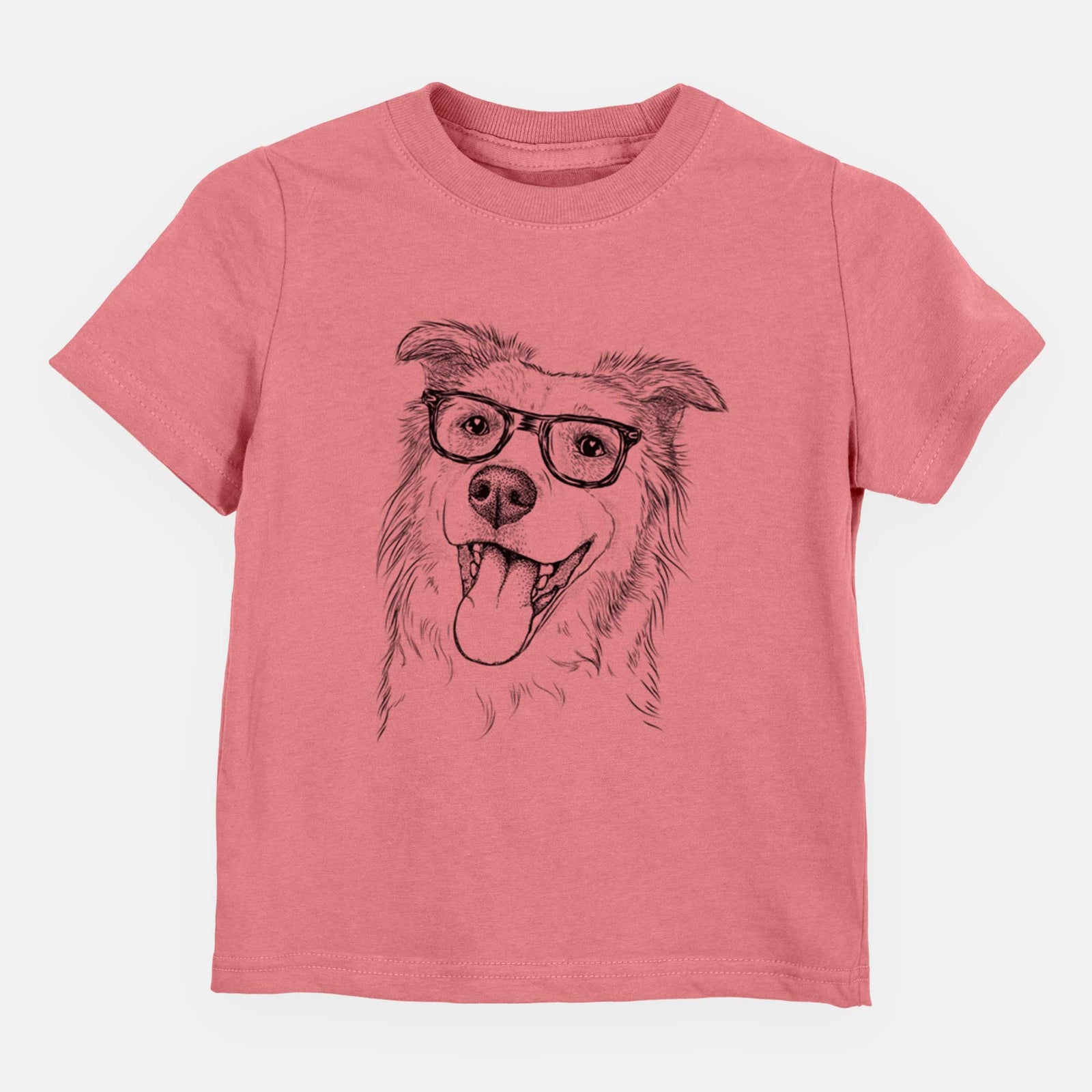 Chic Macaroni the Border Collie - Kids/Youth/Toddler Shirt