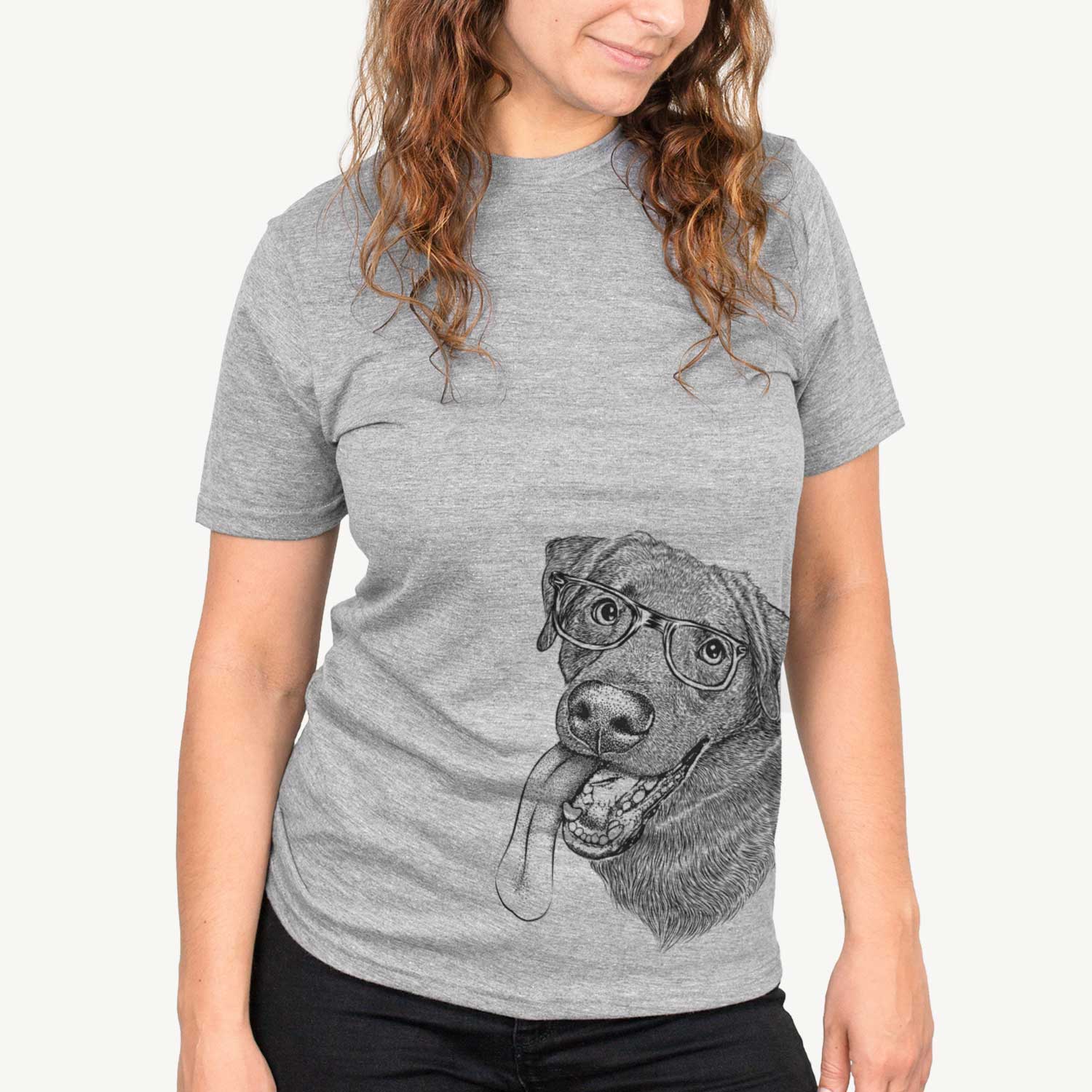 Macaroni the Lab Mix - Unisex Crewneck