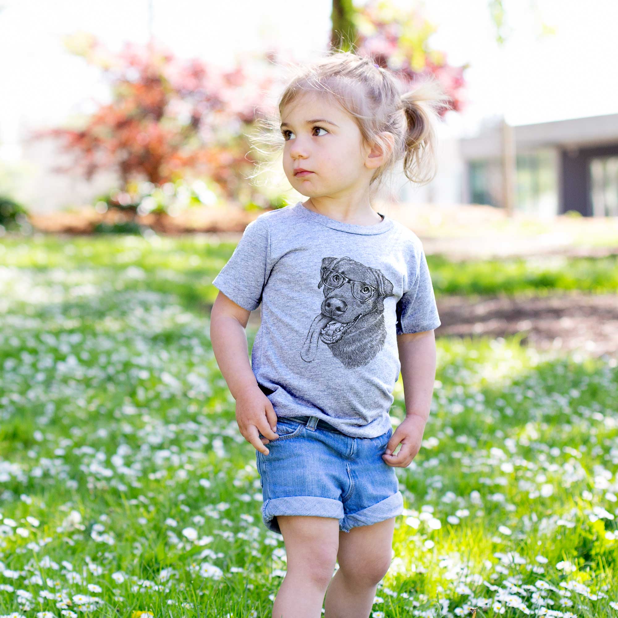 Chic Macaroni the Lab Mix - Kids/Youth/Toddler Shirt