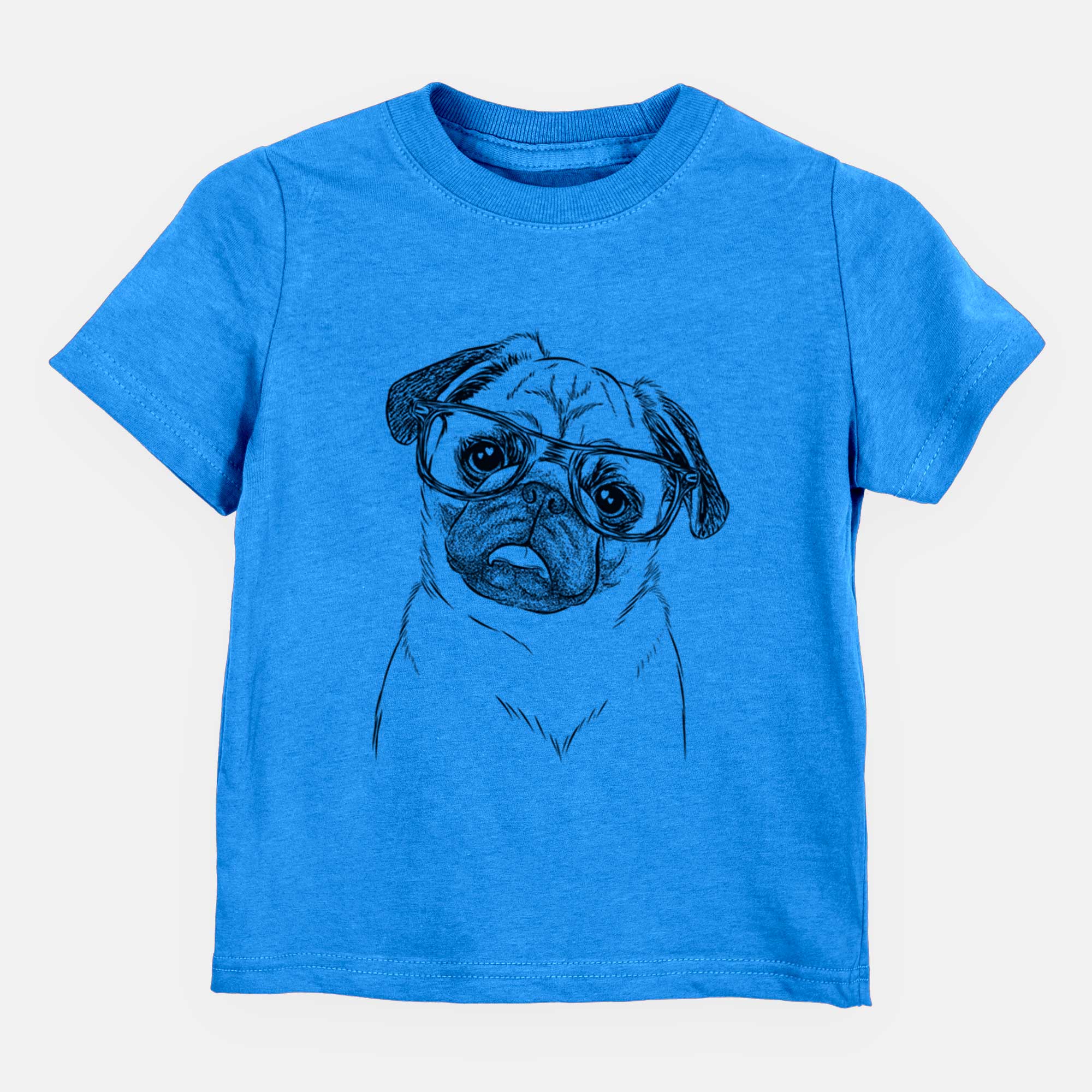 Chic Macy the Pug - Kids/Youth/Toddler Shirt