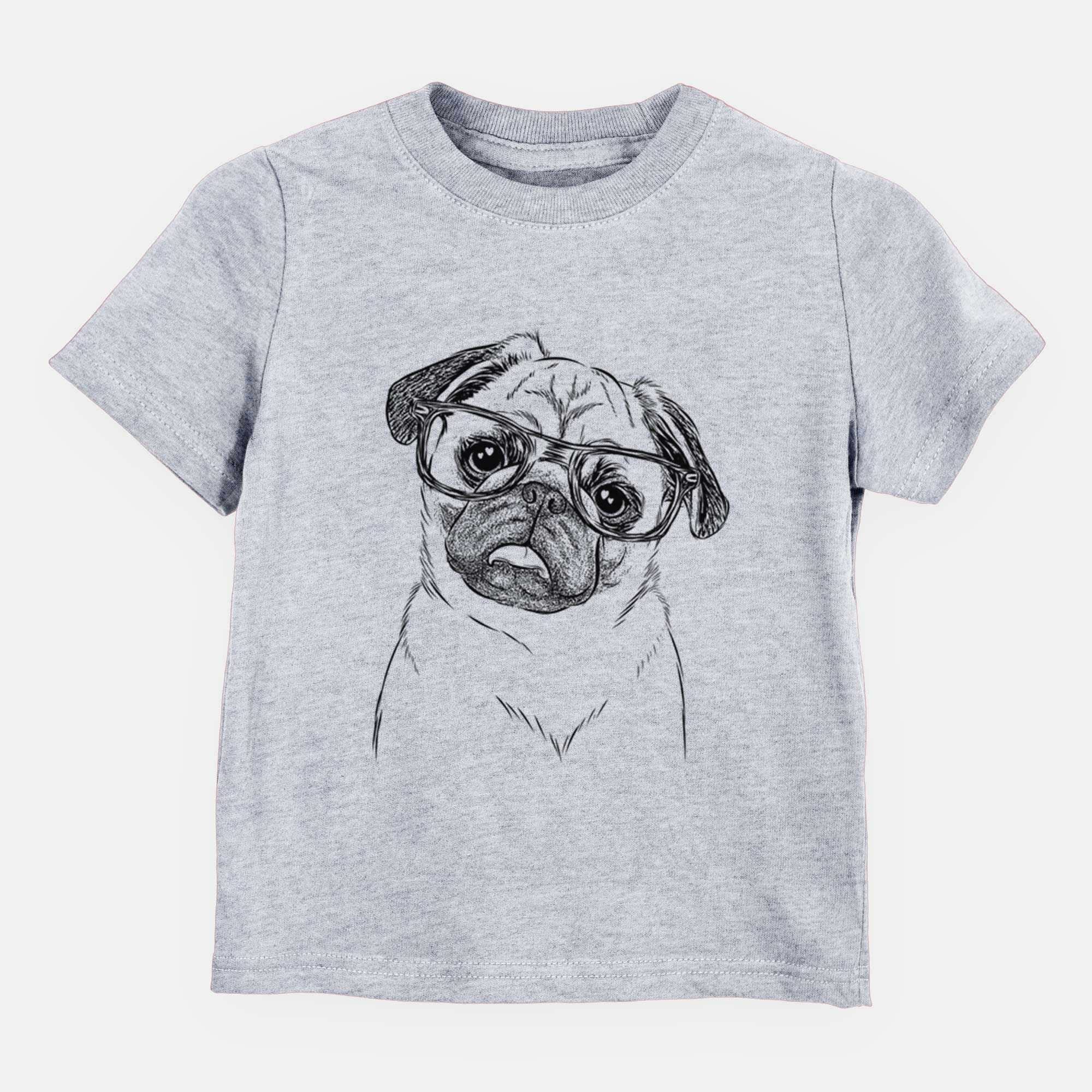 Chic Macy the Pug - Kids/Youth/Toddler Shirt