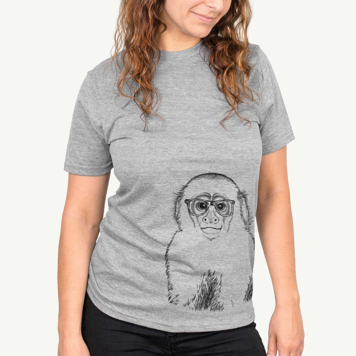 Marcel the Capuchin Monkey - Unisex Crewneck