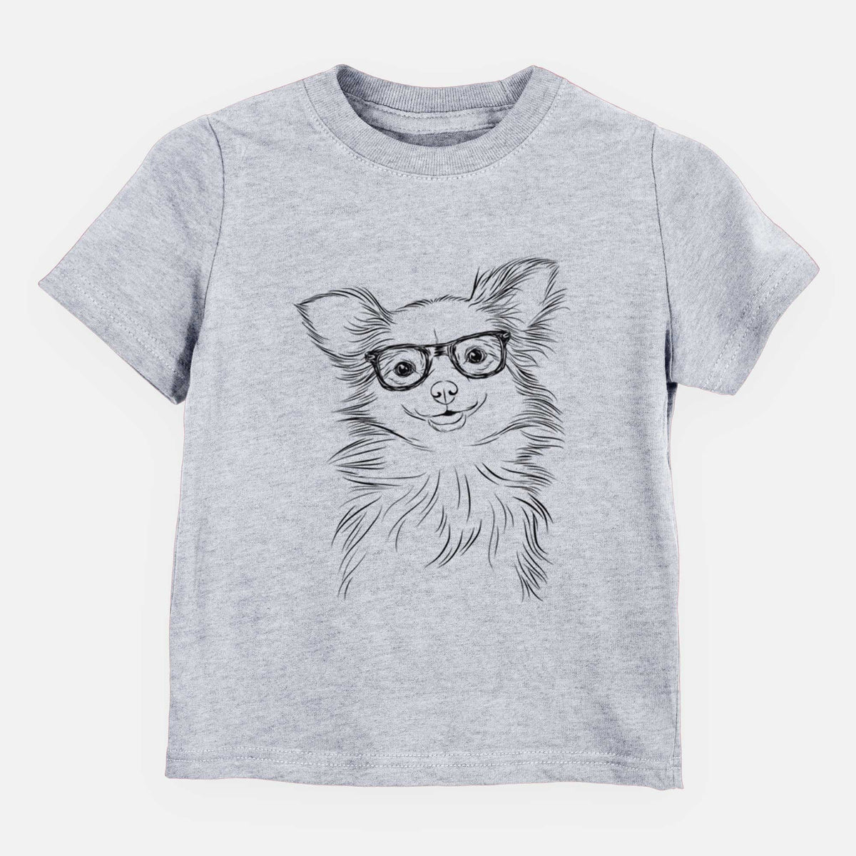 Chic Marzi the Long Haired Chihuahua - Kids/Youth/Toddler Shirt