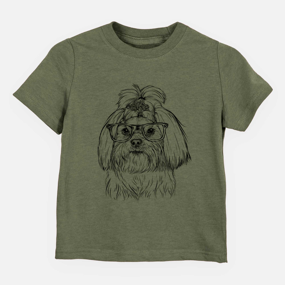 Chic Olga the Shih Tzu - Kids/Youth/Toddler Shirt