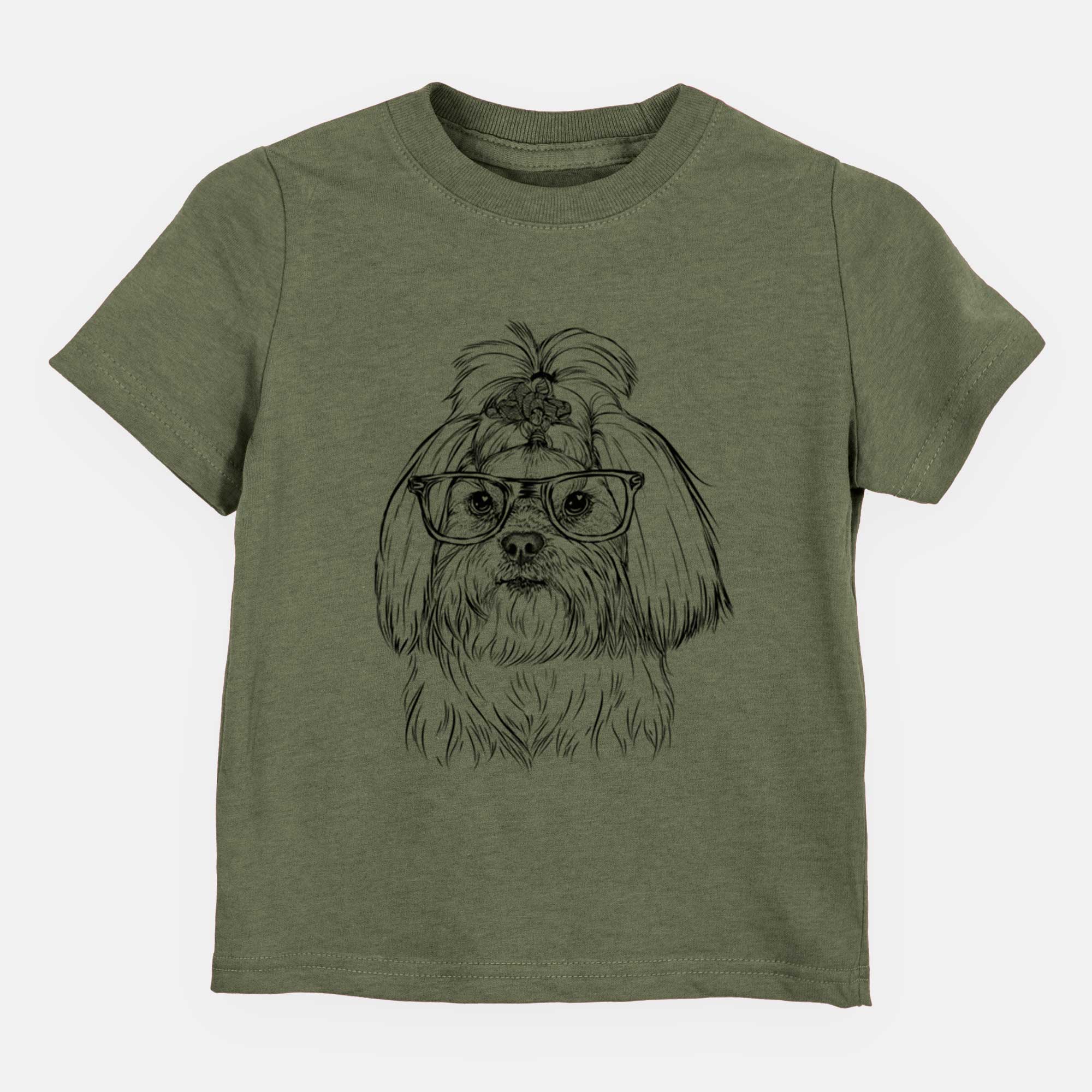 Chic Olga the Shih Tzu - Kids/Youth/Toddler Shirt
