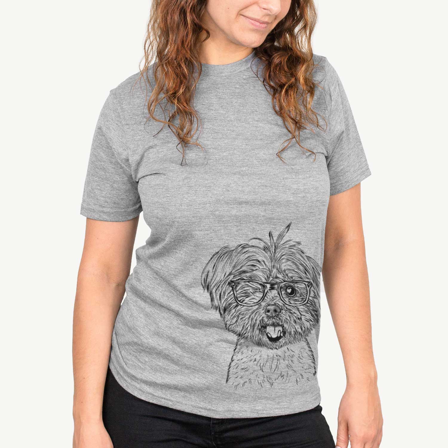 Oliver the Yorkie Mix - Unisex Crewneck