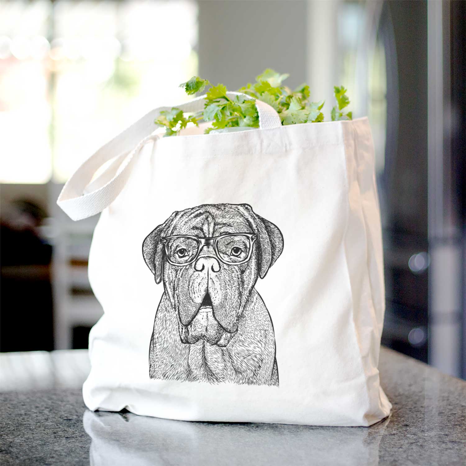 Optimus the Dogue de Bordeaux - Tote Bag