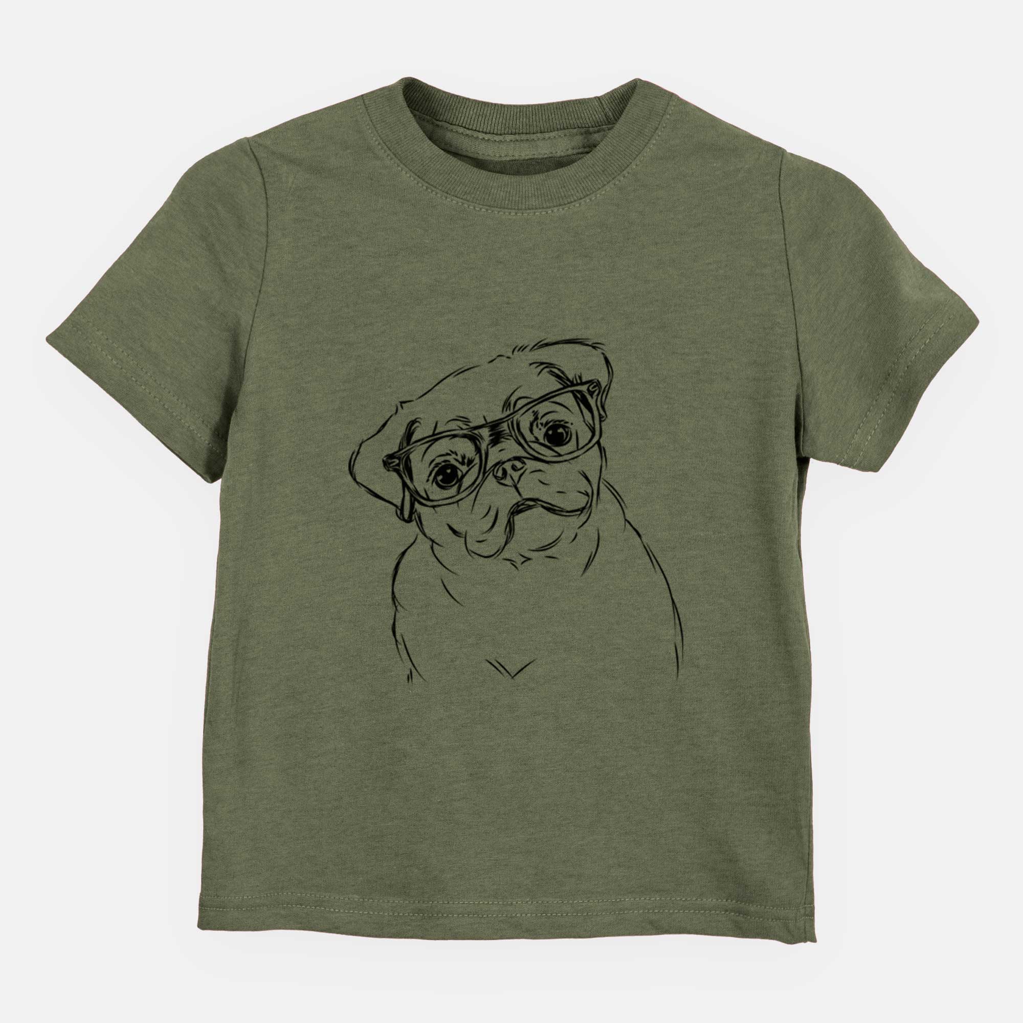 Chic Otis the Pug - Kids/Youth/Toddler Shirt