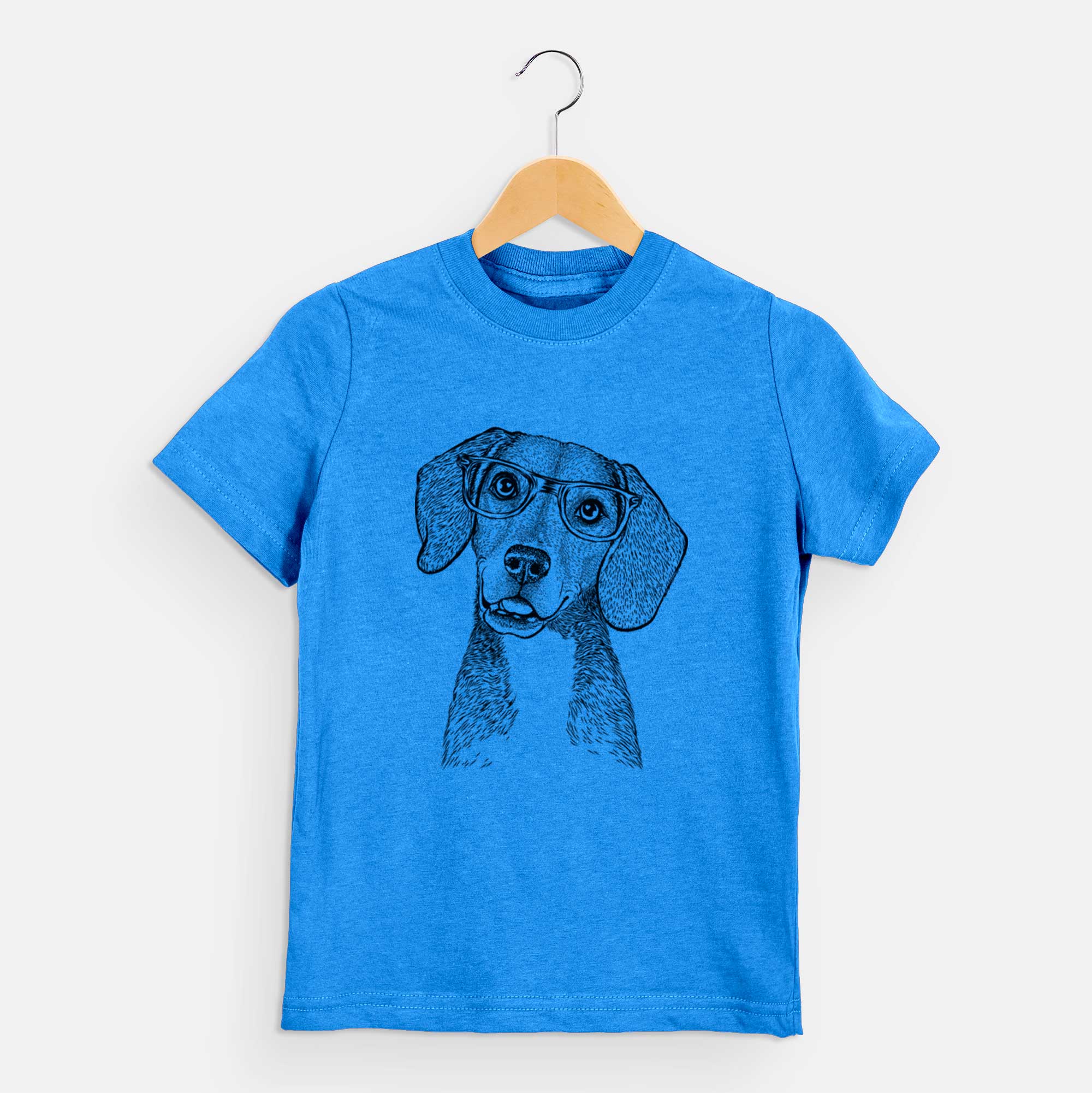 Chic Piggy the Beagle Mix - Kids/Youth/Toddler Shirt