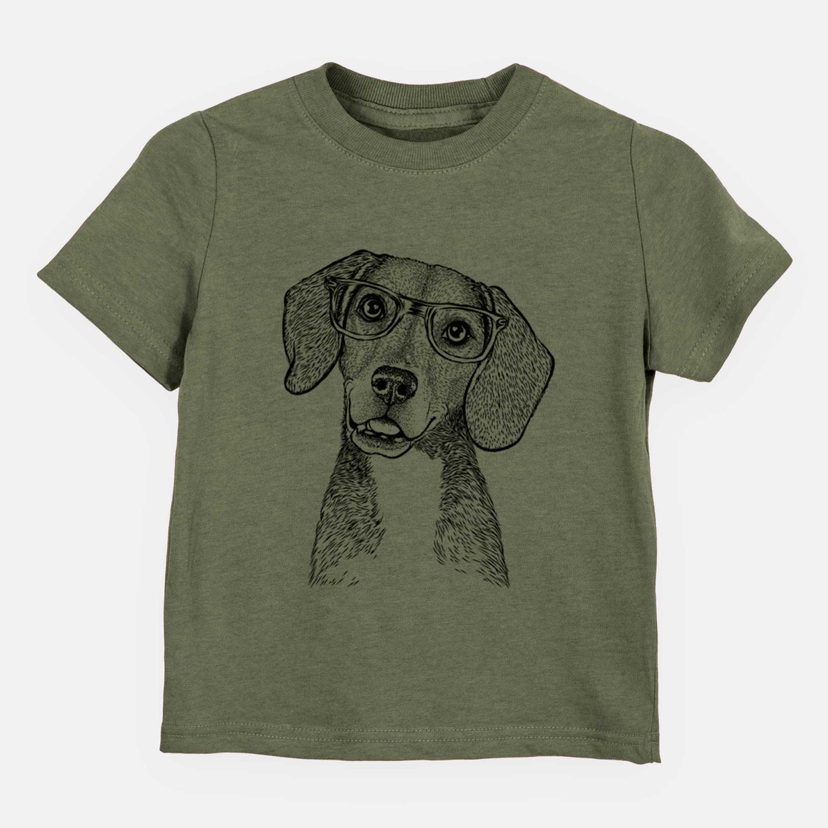Chic Piggy the Beagle Mix - Kids/Youth/Toddler Shirt