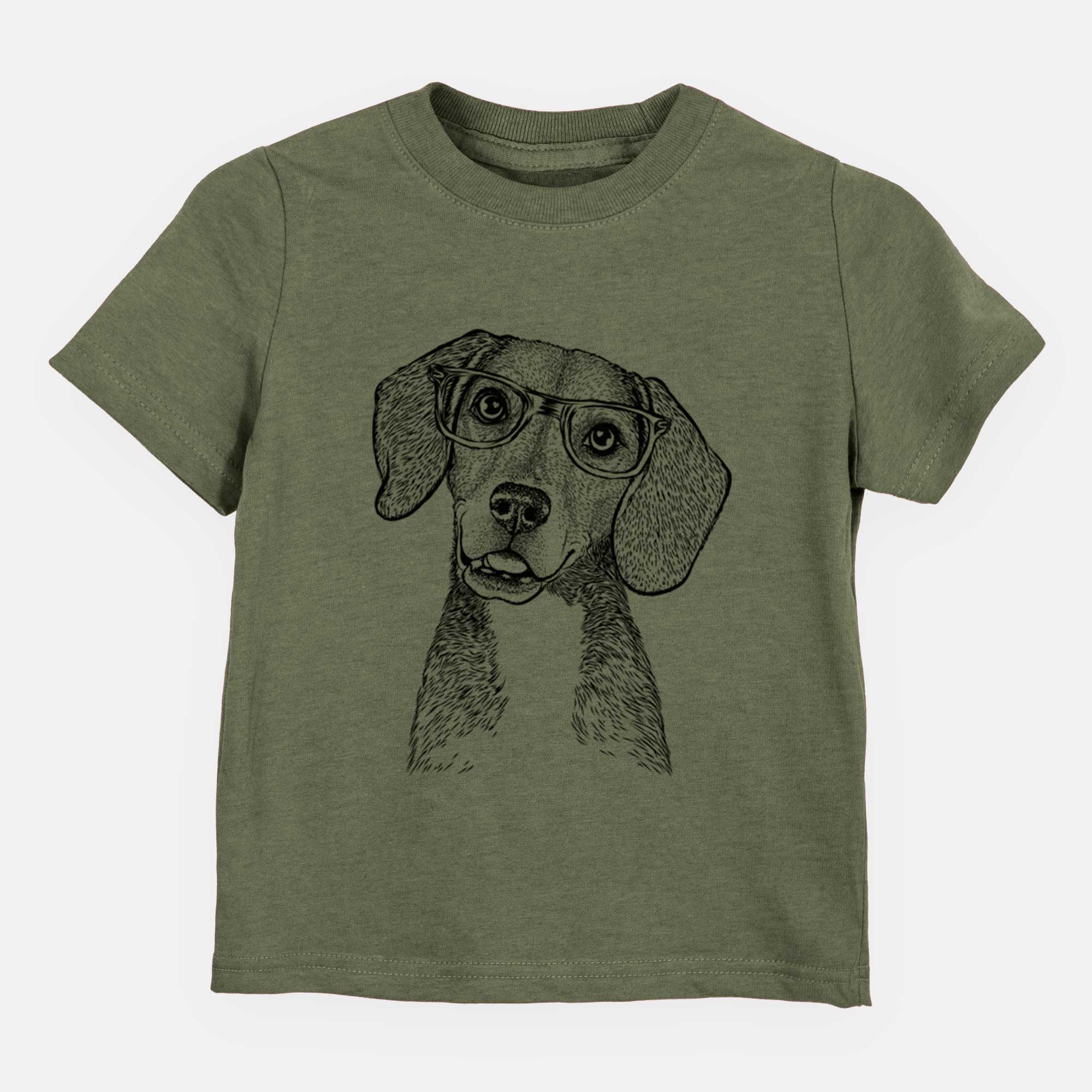 Chic Piggy the Beagle Mix - Kids/Youth/Toddler Shirt
