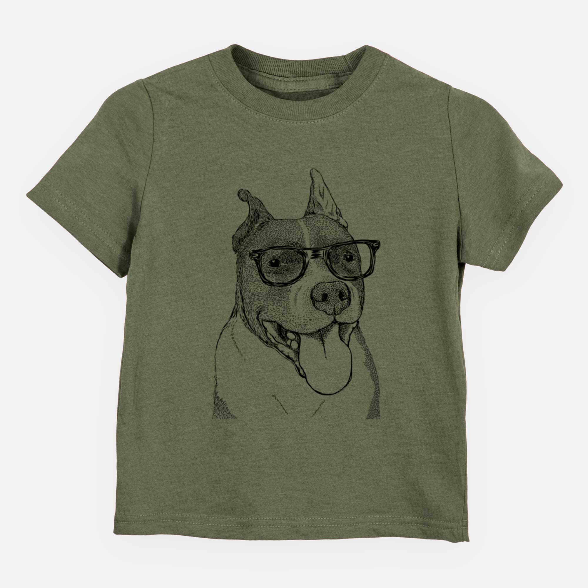 Chic Piggy the American Staffordshire Terrier - Kids/Youth/Toddler Shirt