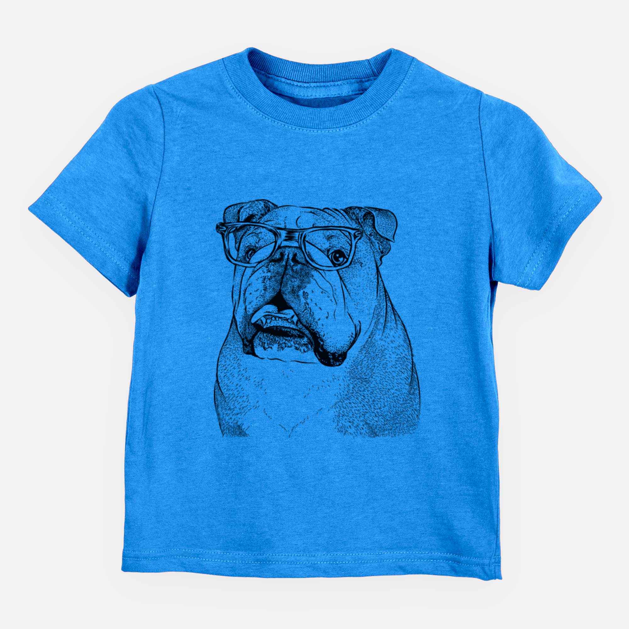 Chic Piggy the English Bulldog - Kids/Youth/Toddler Shirt