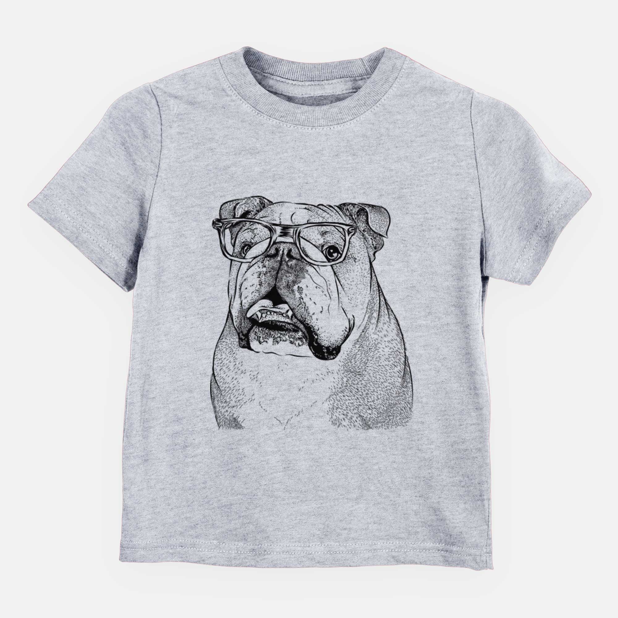 Chic Piggy the English Bulldog - Kids/Youth/Toddler Shirt