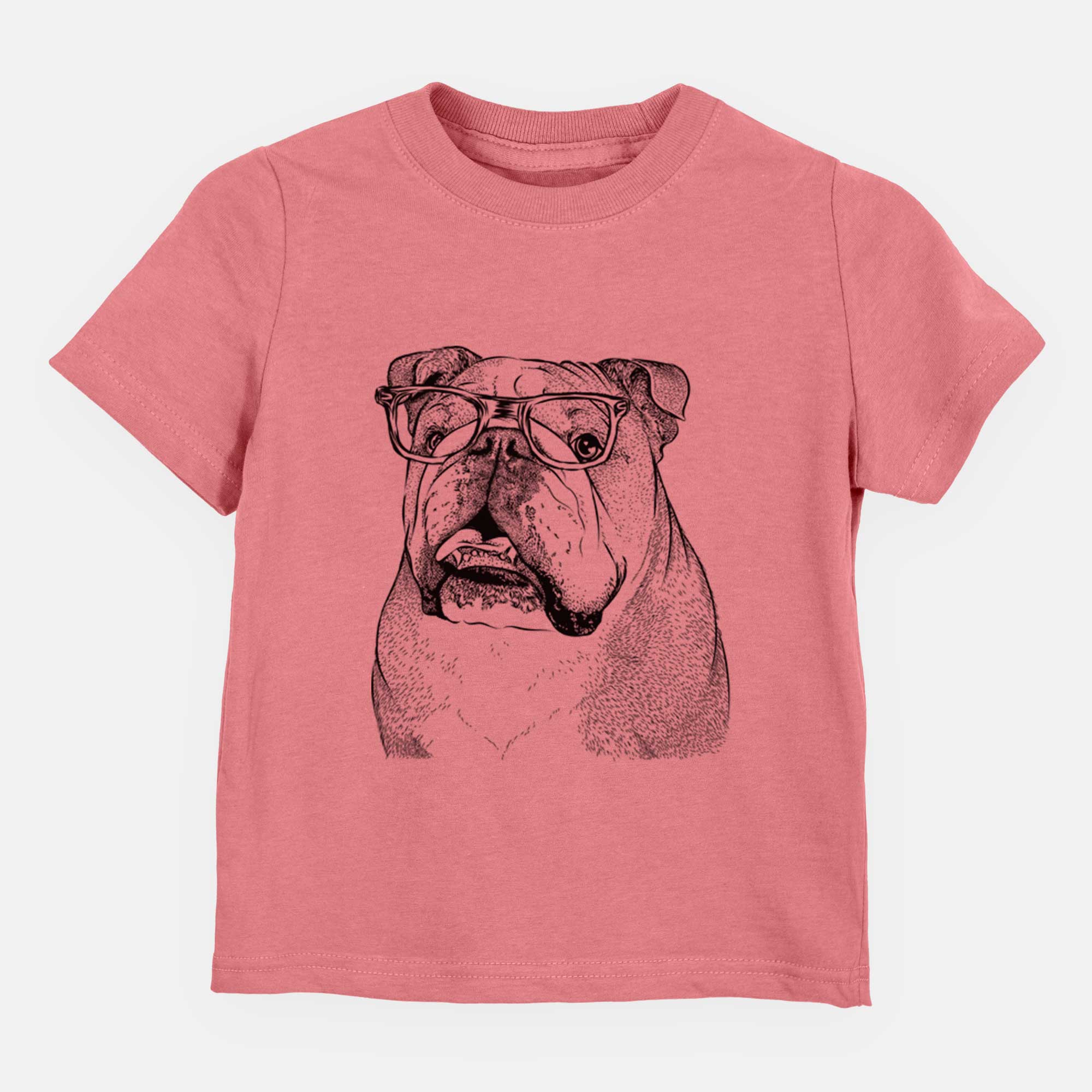 Chic Piggy the English Bulldog - Kids/Youth/Toddler Shirt