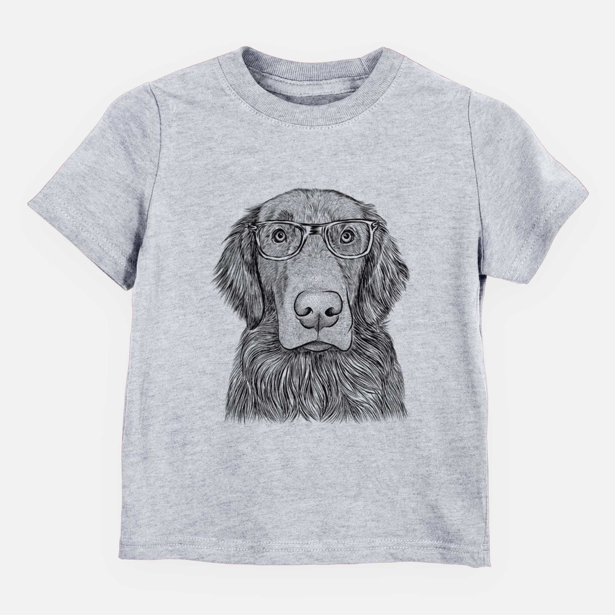 Chic Pippin the Flat Coated Retriever - Kids/Youth/Toddler Shirt