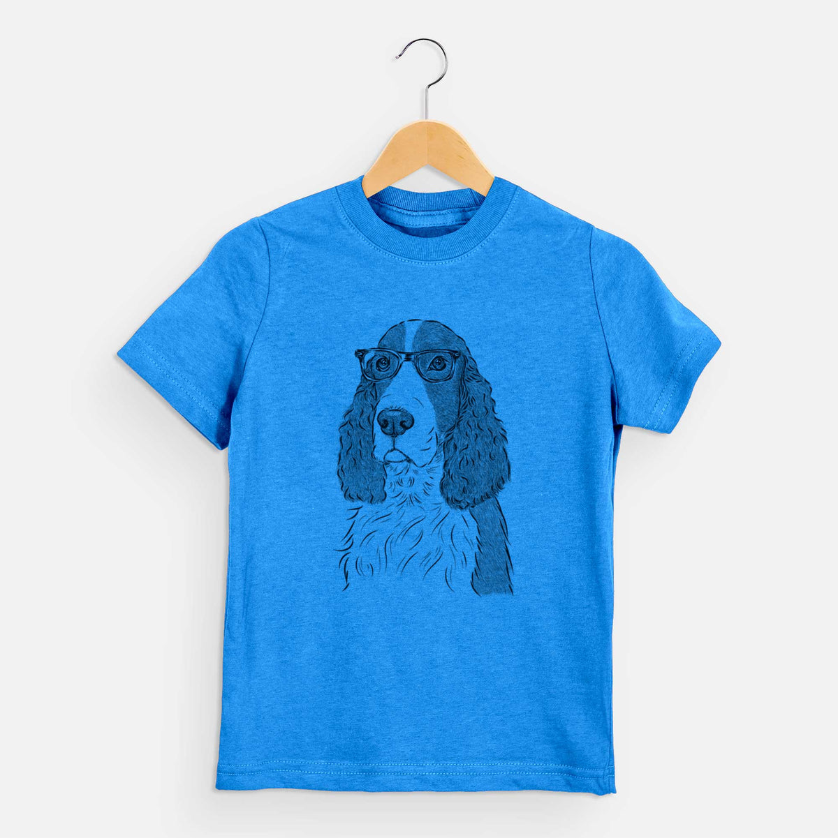 Chic Quincy the English Springer Spaniel - Kids/Youth/Toddler Shirt