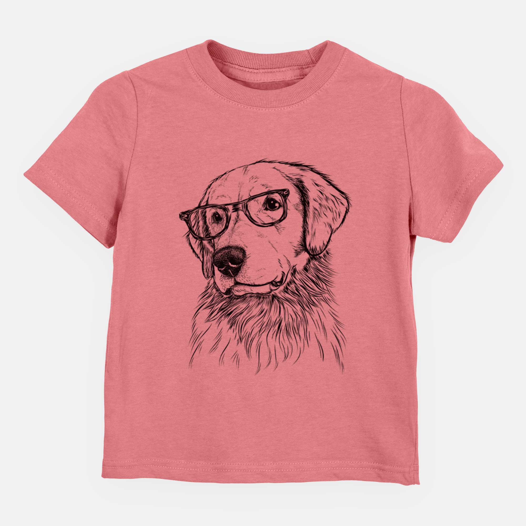 Chic Quinn the Golden Retriever - Kids/Youth/Toddler Shirt
