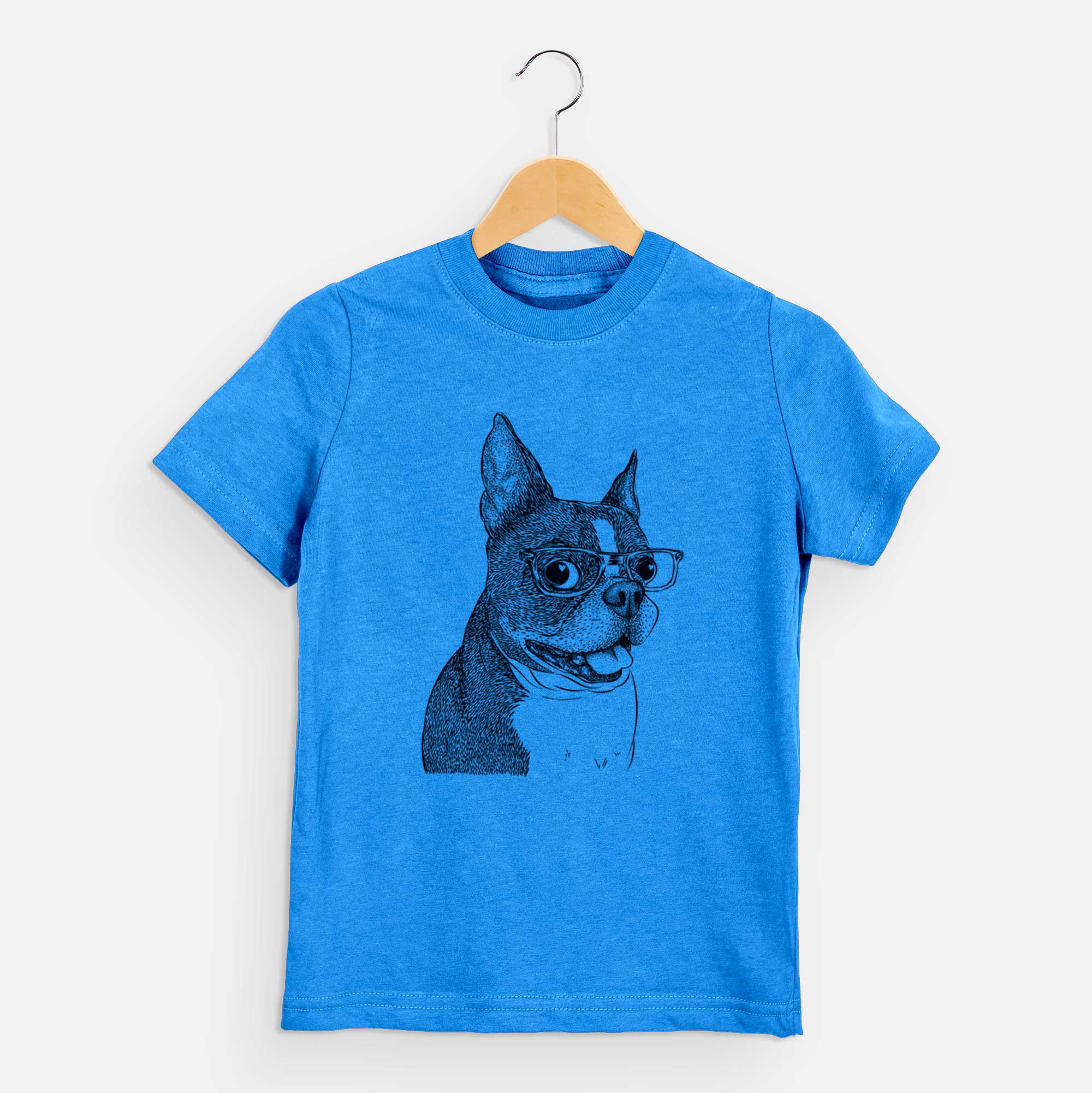 Chic Ralphie the Boston Terrier - Kids/Youth/Toddler Shirt