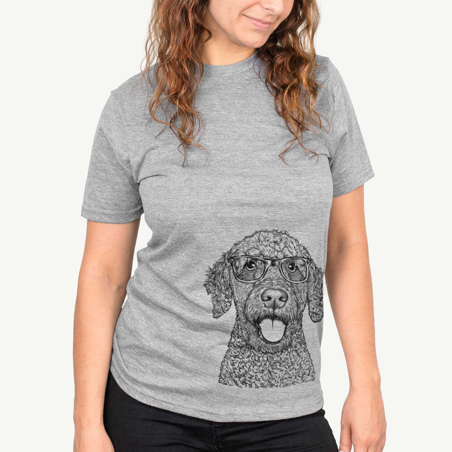 Reina the Spanish Water Dog - Unisex Crewneck