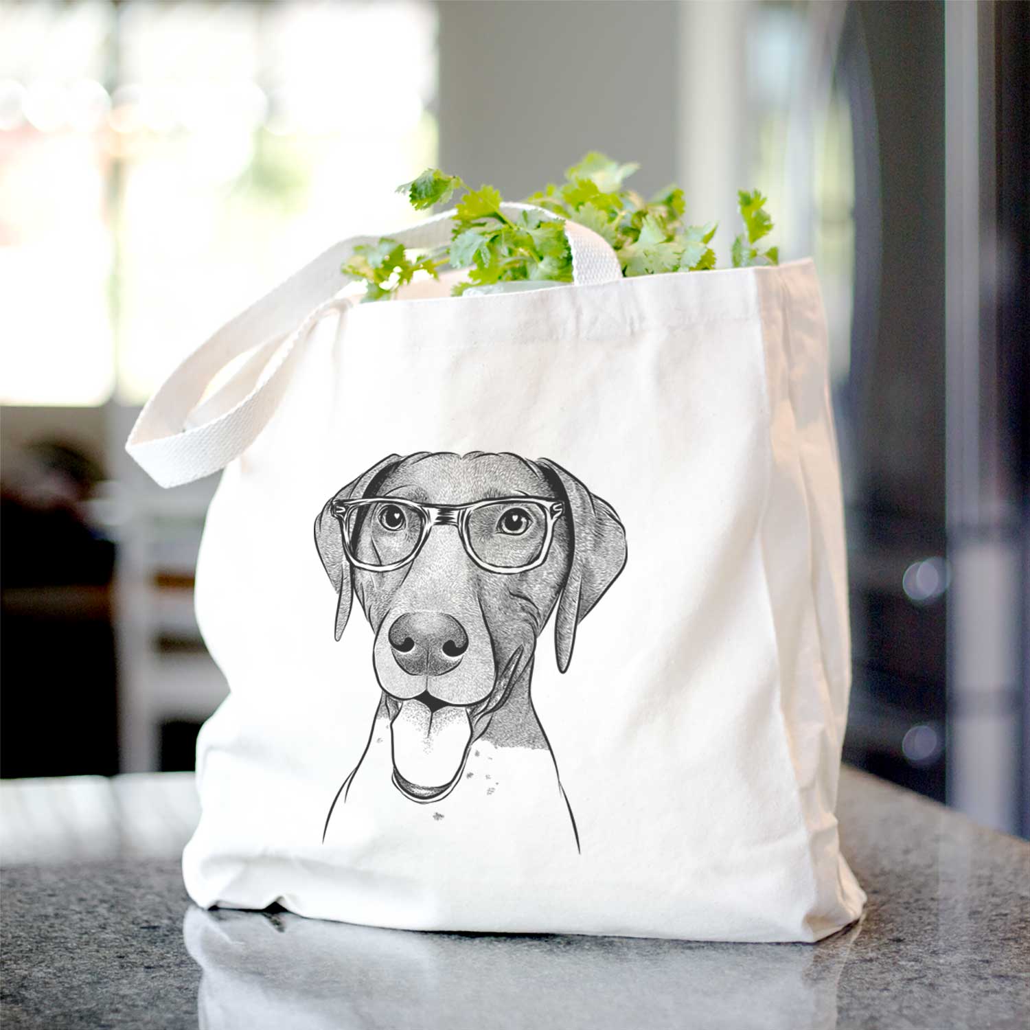 Remi the German Shorthaired Pointer - Tote Bag