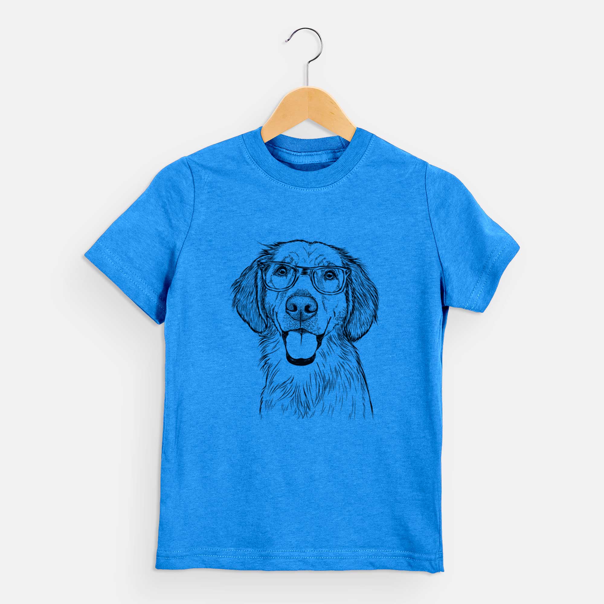 Chic Riley the Golden Retriever - Kids/Youth/Toddler Shirt