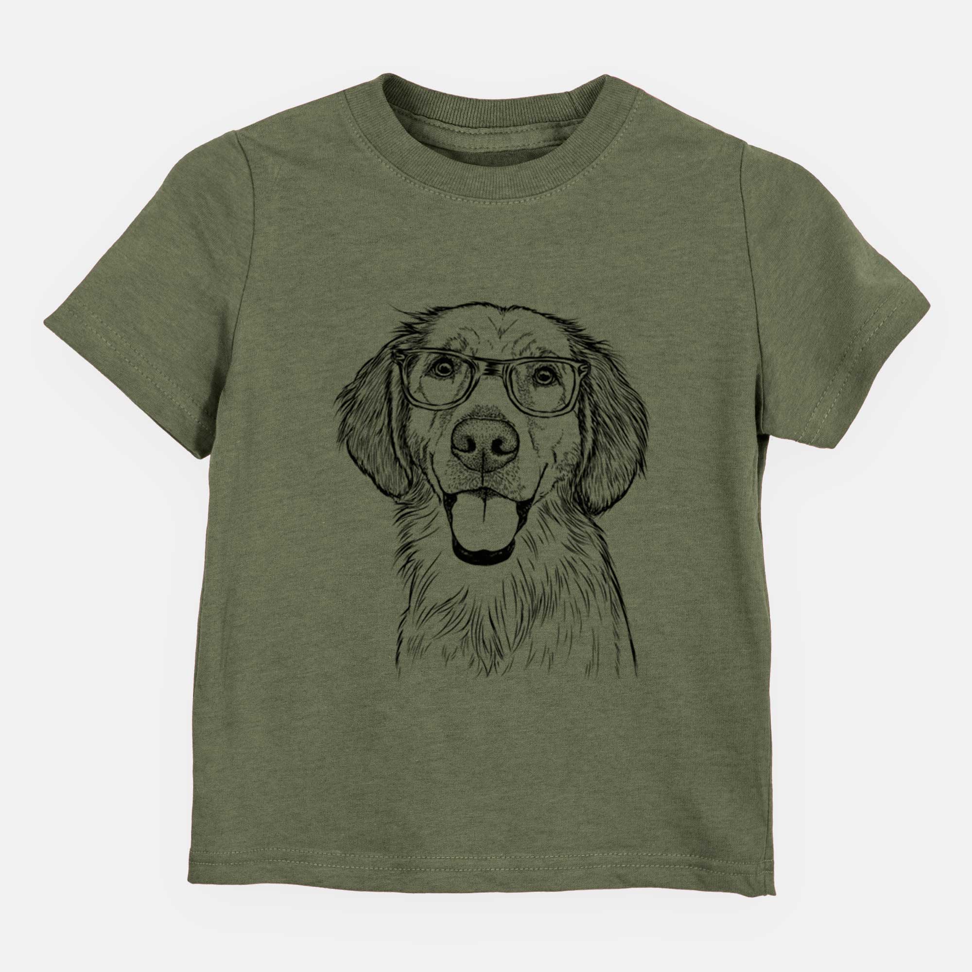 Chic Riley the Golden Retriever - Kids/Youth/Toddler Shirt