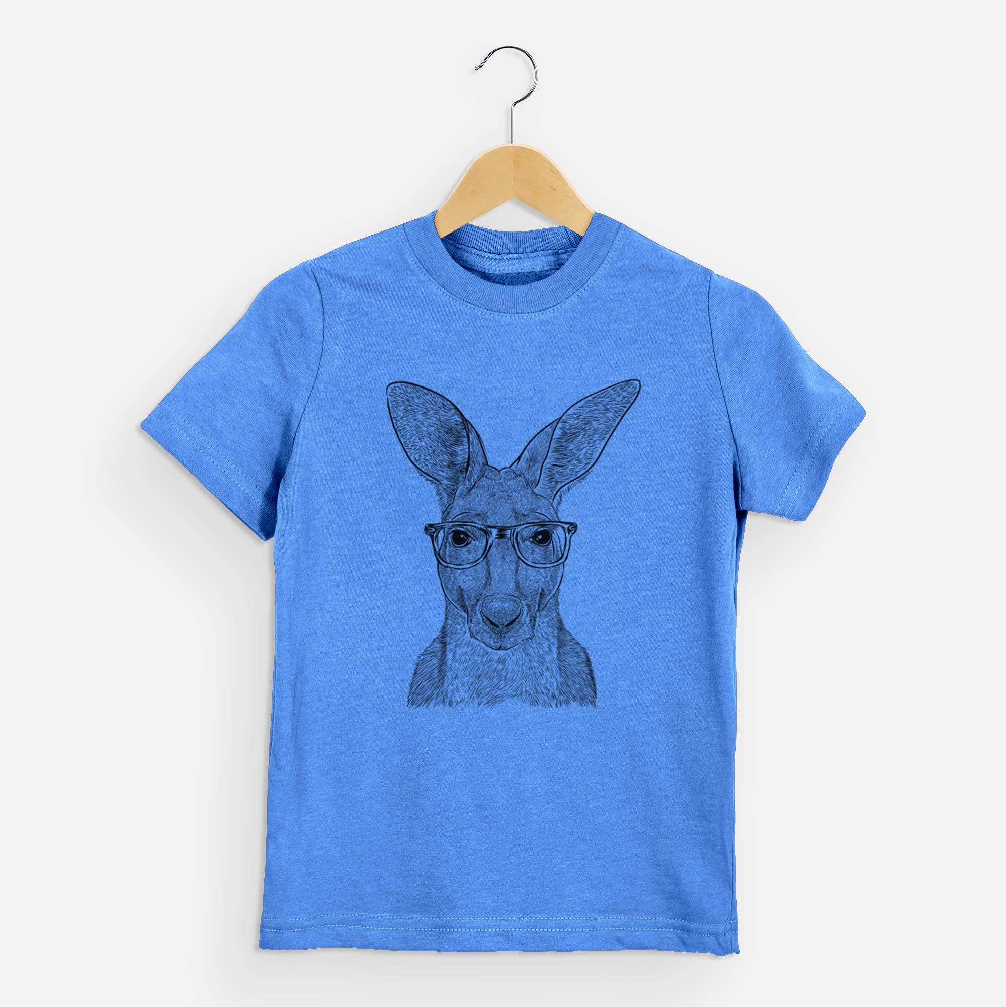 Chic Roger the Red Kangaroo - Kids/Youth/Toddler Shirt