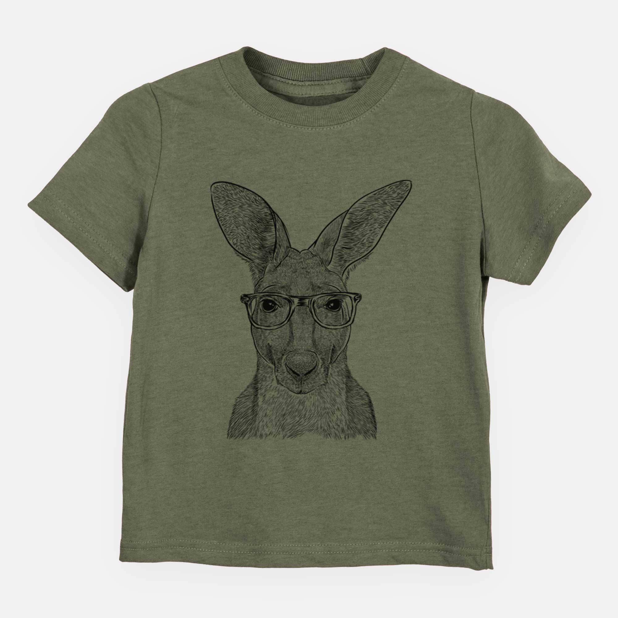 Chic Roger the Red Kangaroo - Kids/Youth/Toddler Shirt