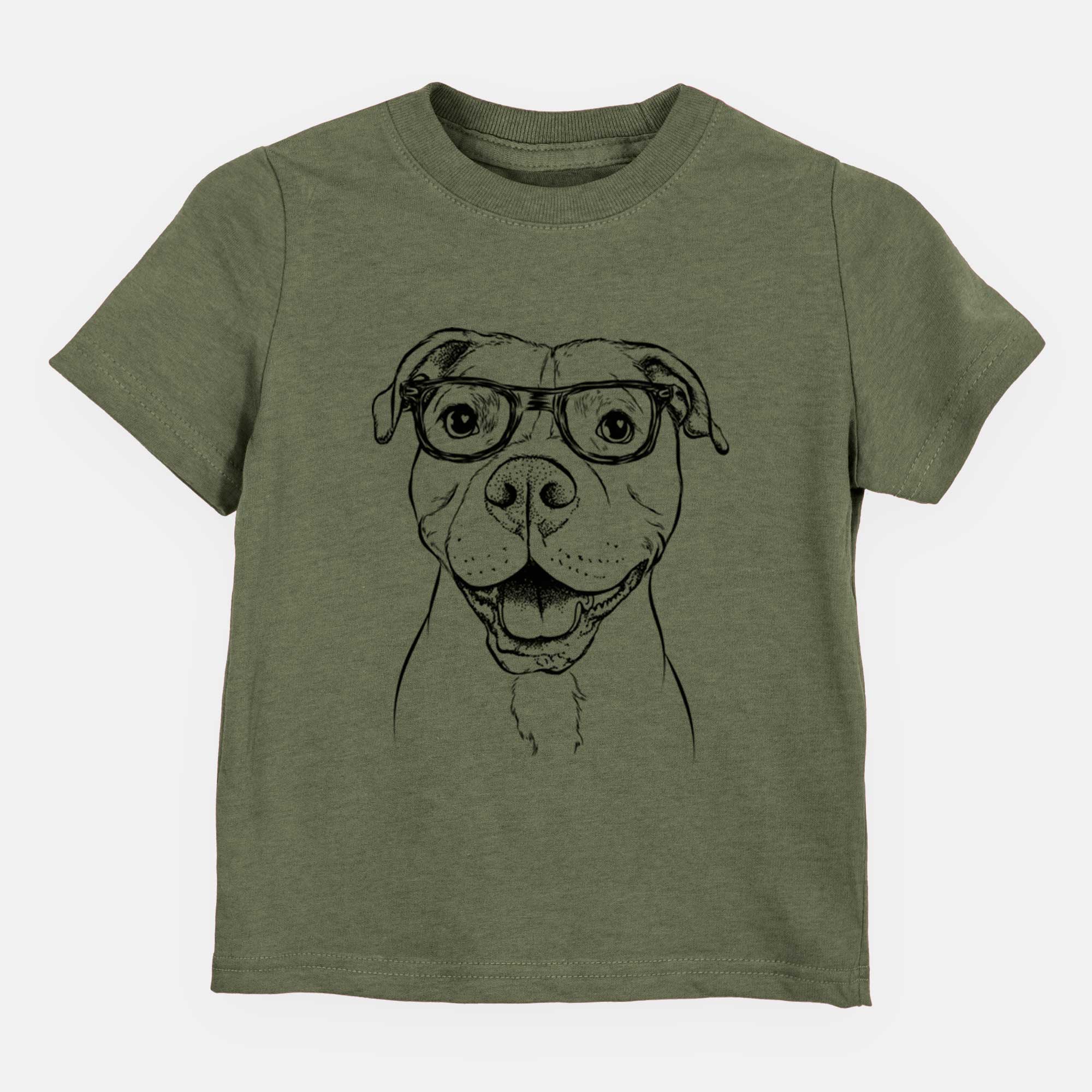 Chic Roscoe the Pitbull - Kids/Youth/Toddler Shirt