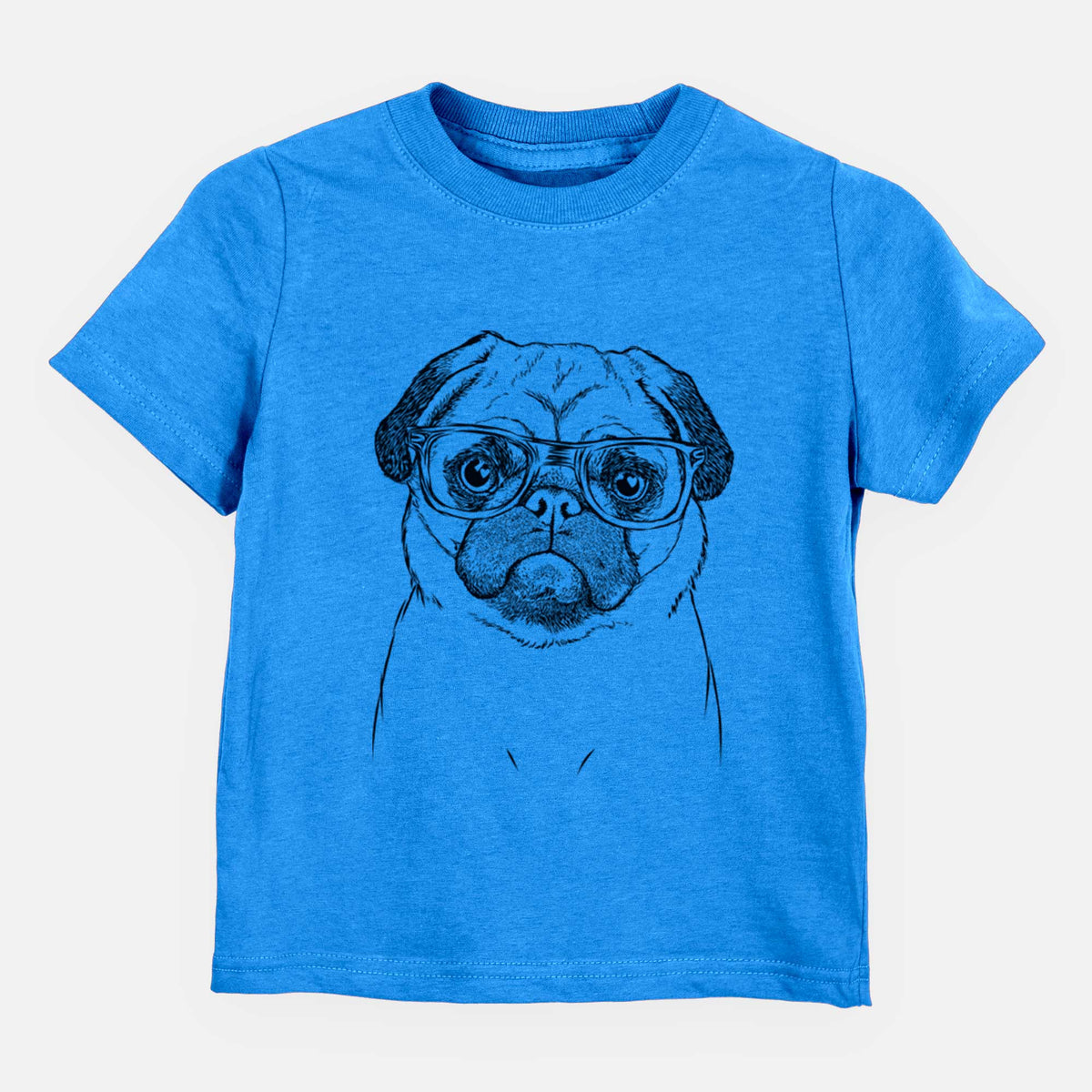 Chic Ruby the Pug - Kids/Youth/Toddler Shirt
