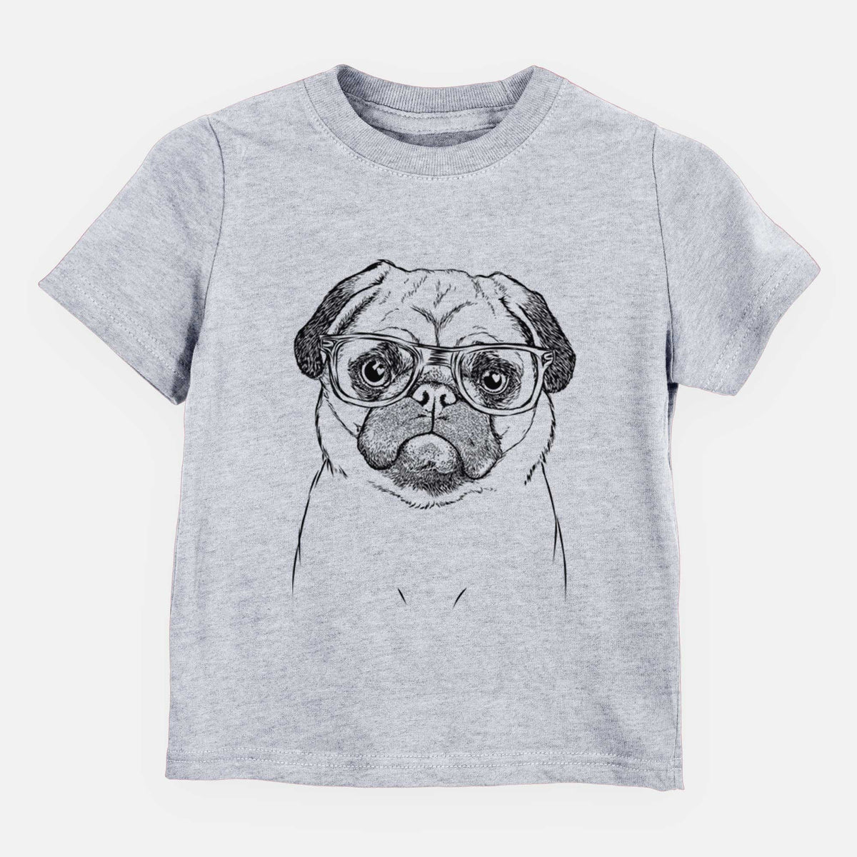 Chic Ruby the Pug - Kids/Youth/Toddler Shirt