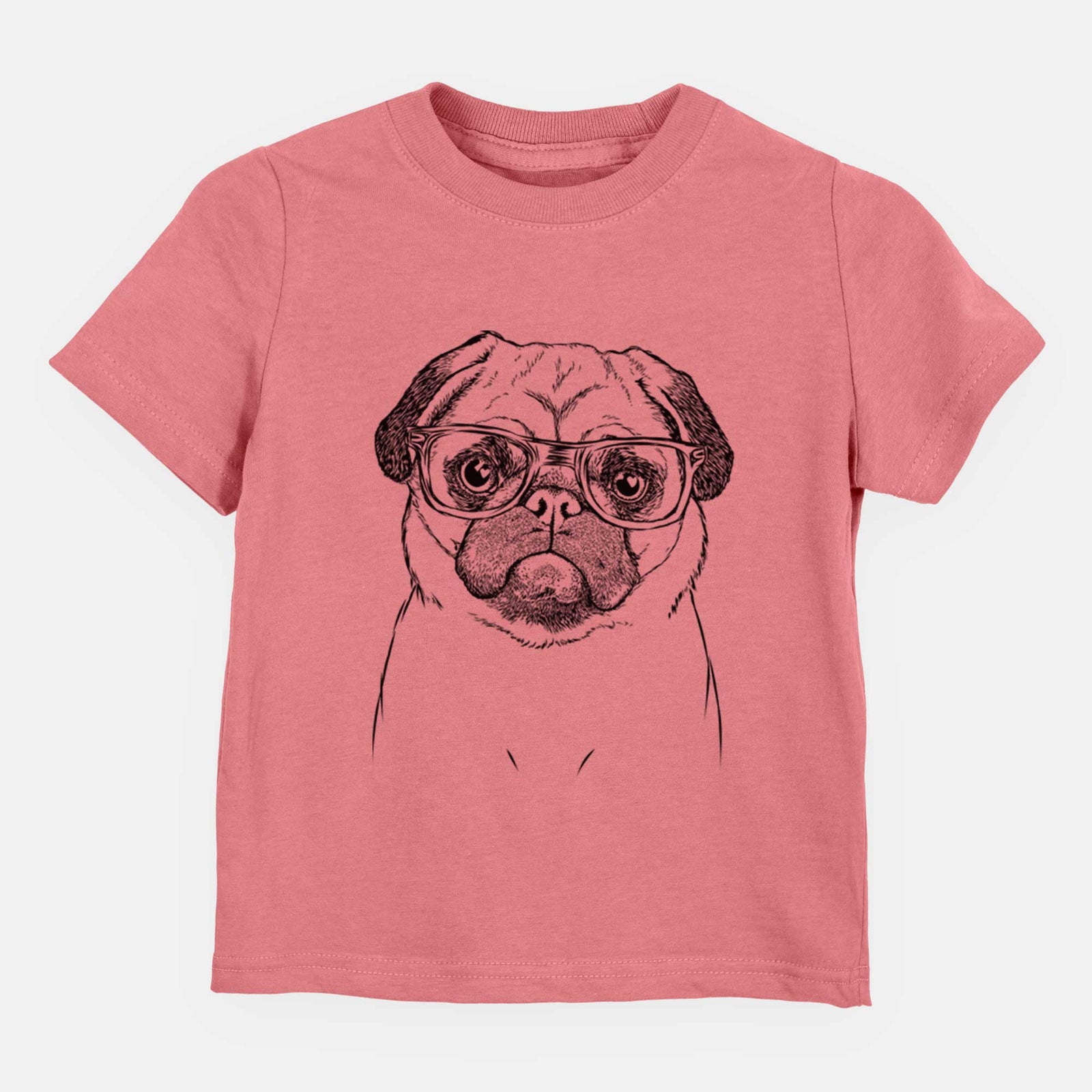Chic Ruby the Pug - Kids/Youth/Toddler Shirt