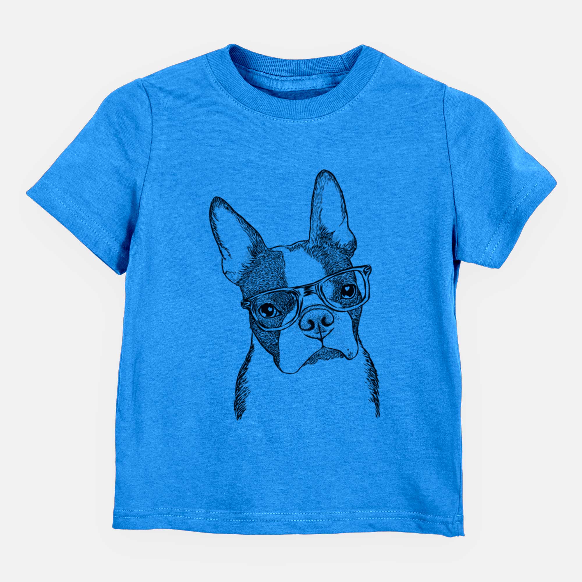 Chic Samuel the Boston Terrier - Kids/Youth/Toddler Shirt