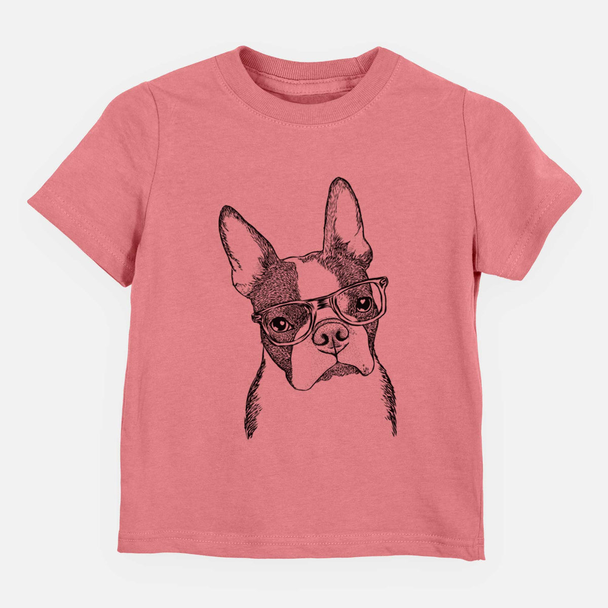 Chic Samuel the Boston Terrier - Kids/Youth/Toddler Shirt