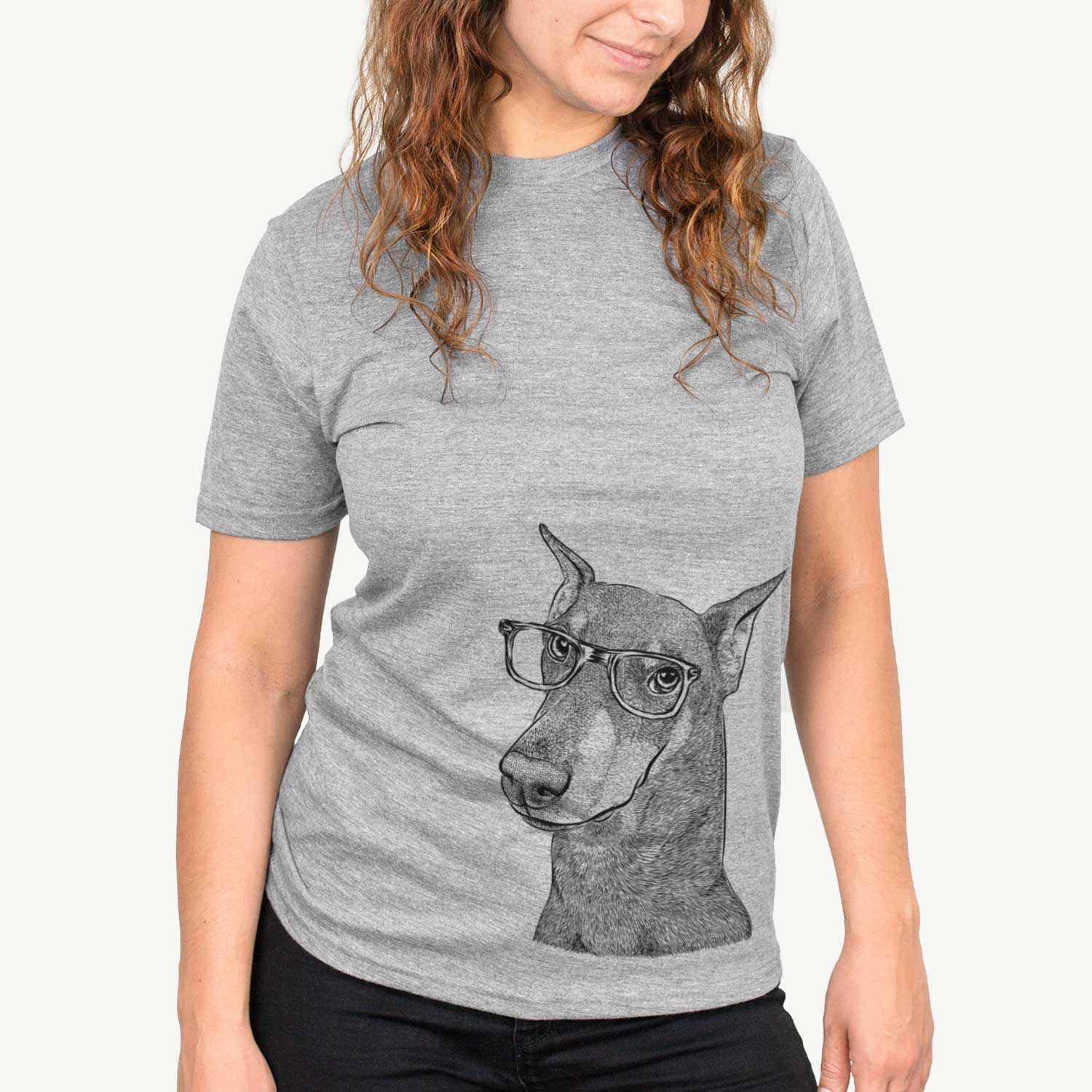 Shelby the Doberman Pinscher - Unisex Crewneck