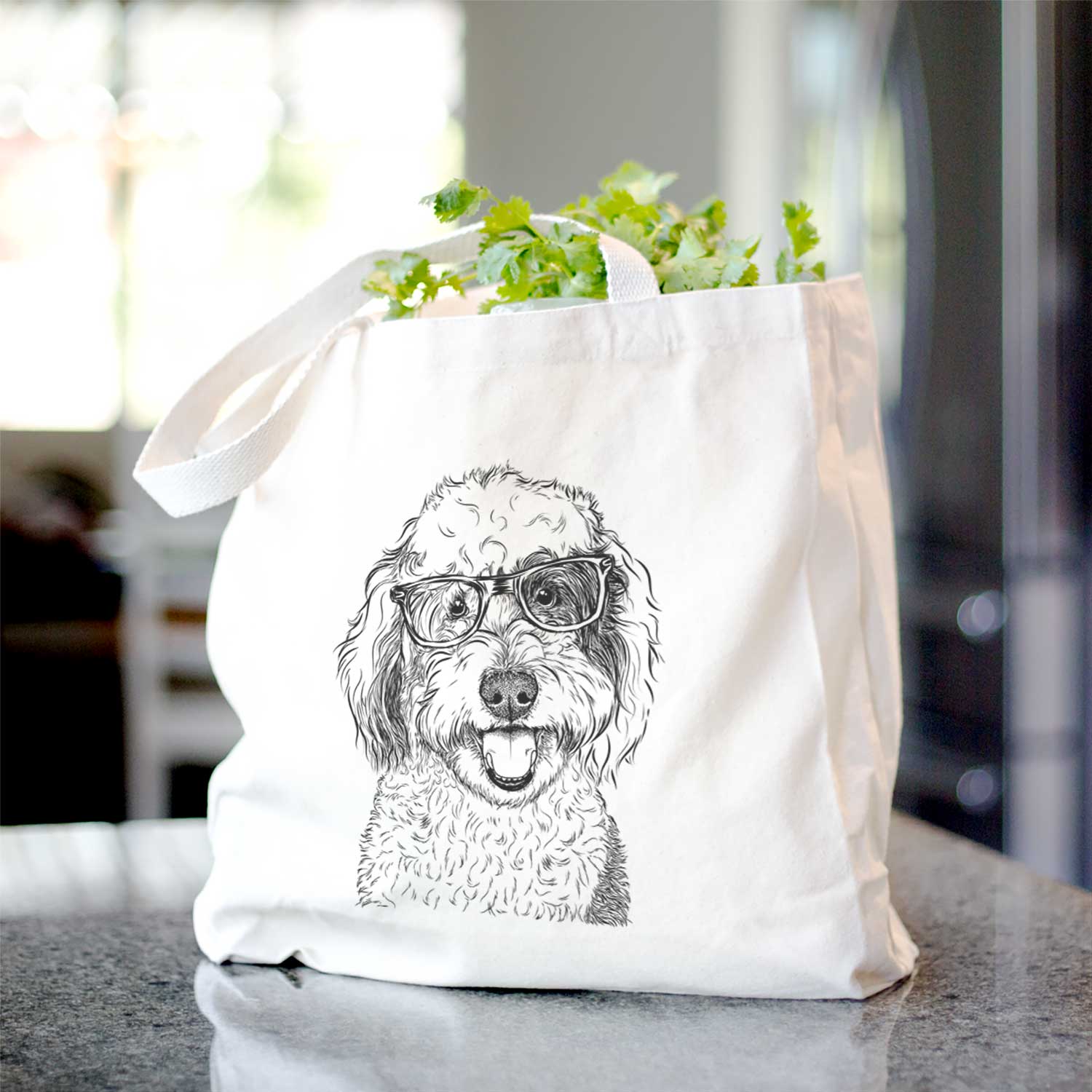 Sherlock the Sheepadoodle - Tote Bag