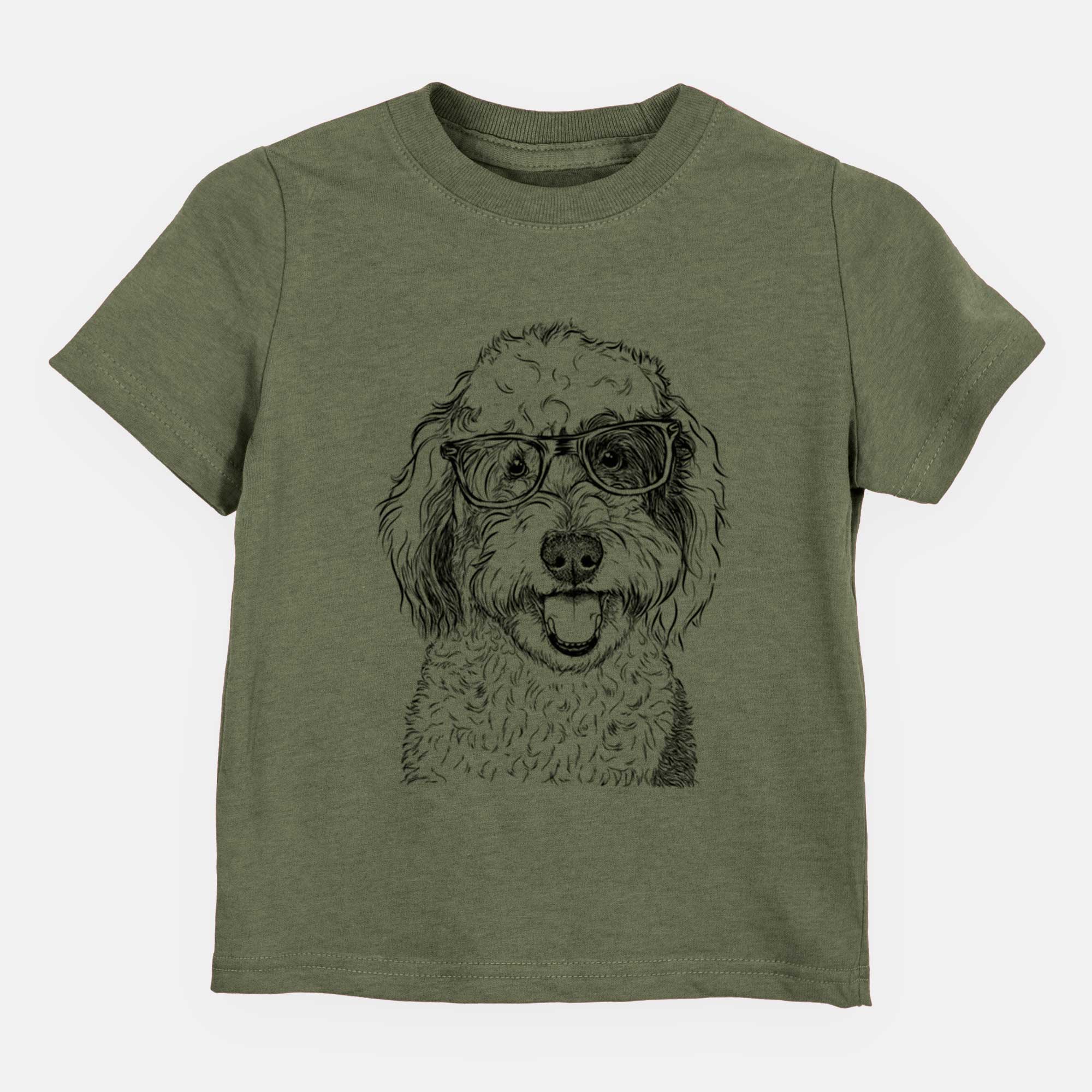 Chic Sherlock the Sheepadoodle - Kids/Youth/Toddler Shirt