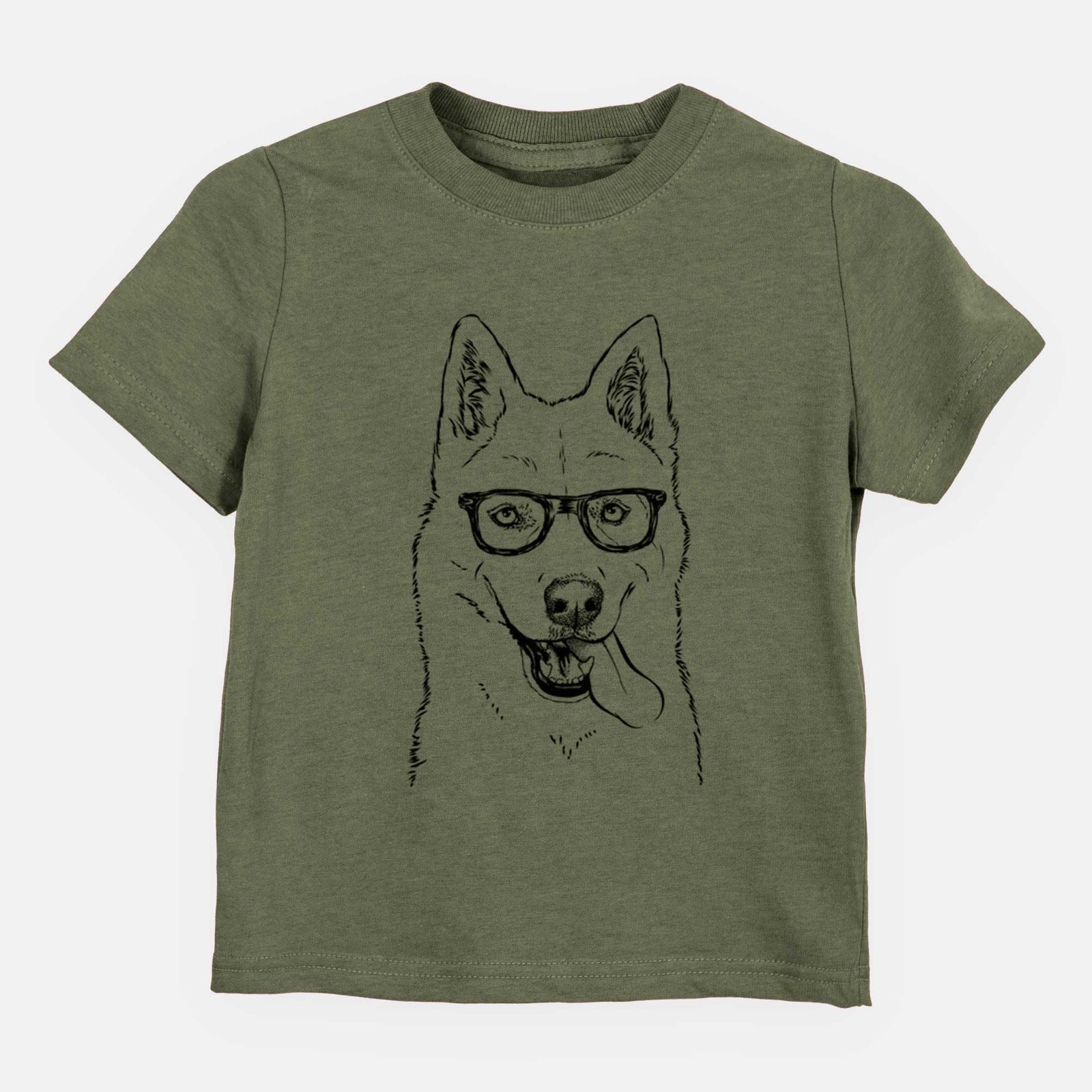 Chic Sinatra  the Siberian Husky - Kids/Youth/Toddler Shirt