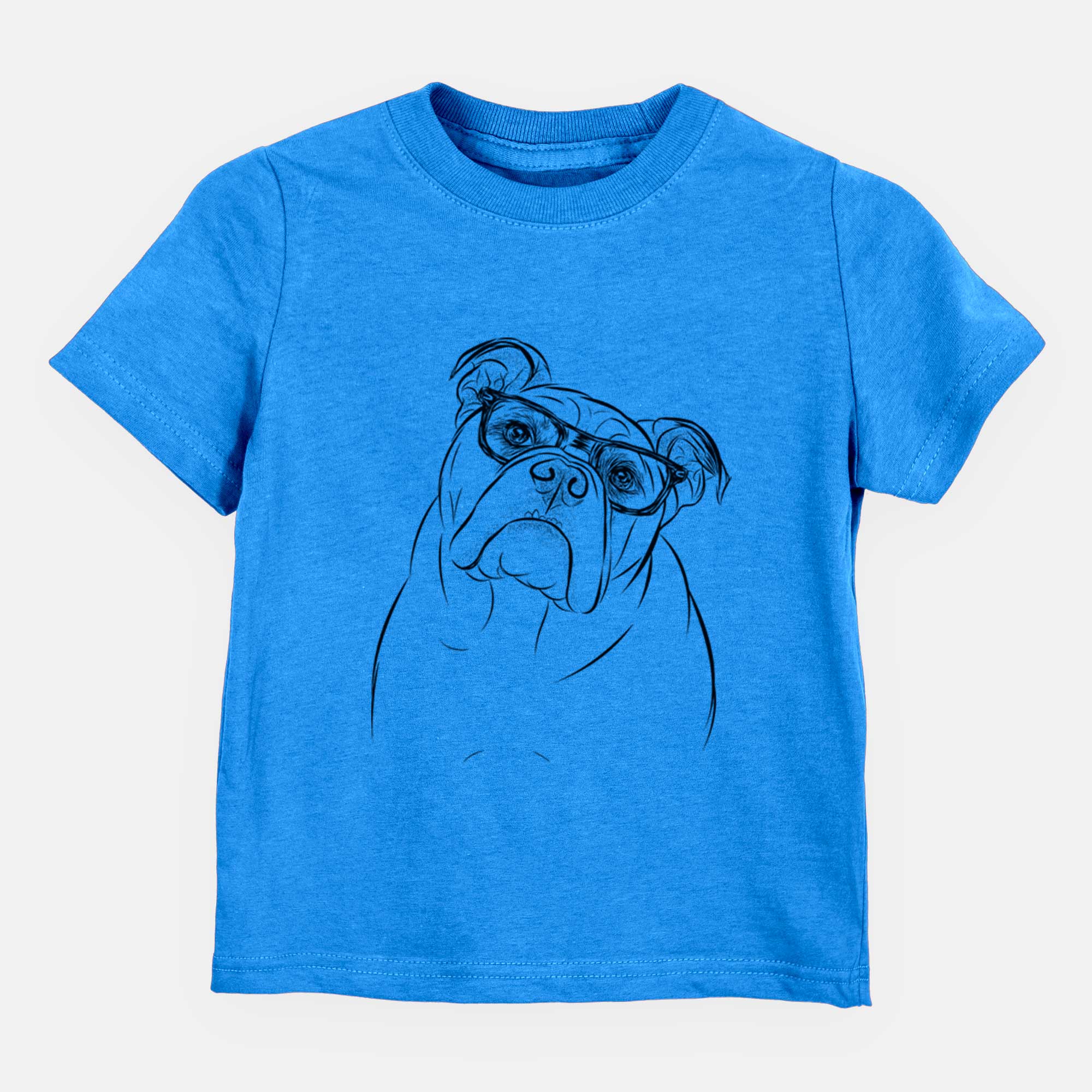 Chic Sir Louis the English Bulldog - Kids/Youth/Toddler Shirt