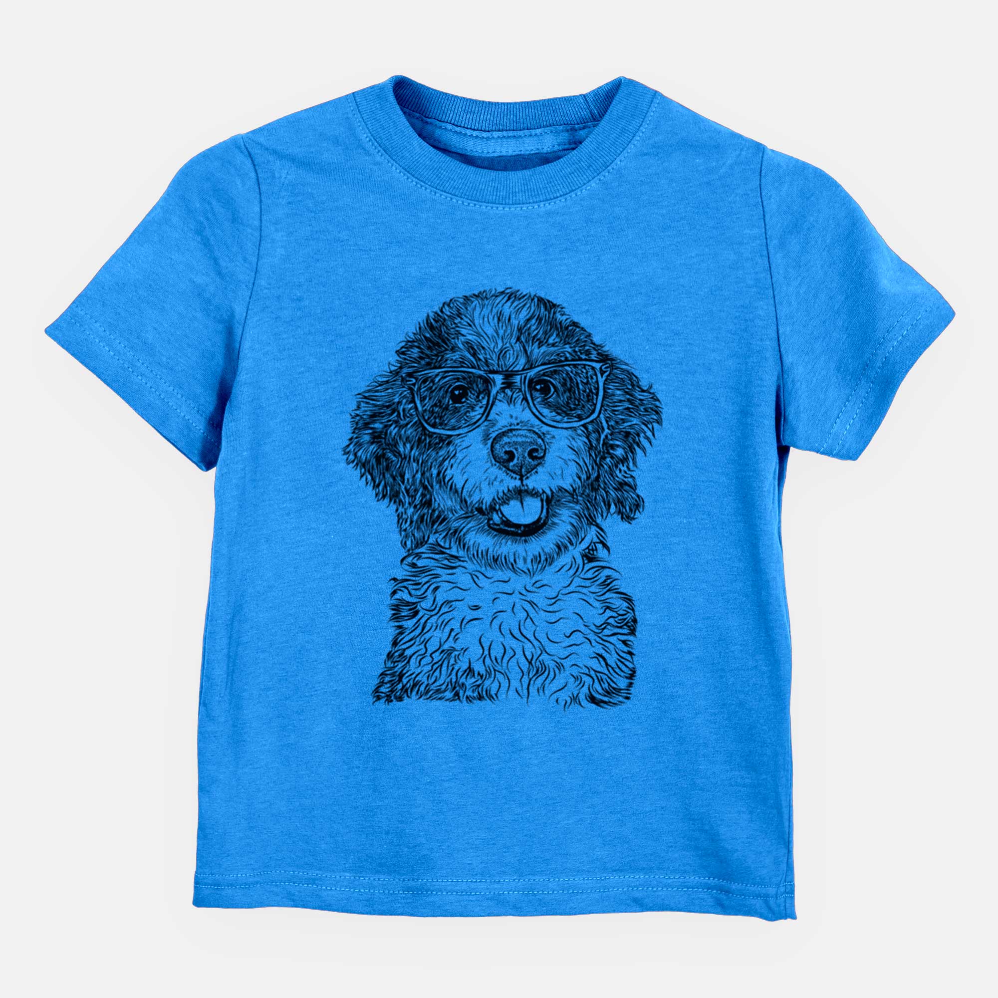 Chic Smoky the Bernedoodle Puppy - Kids/Youth/Toddler Shirt