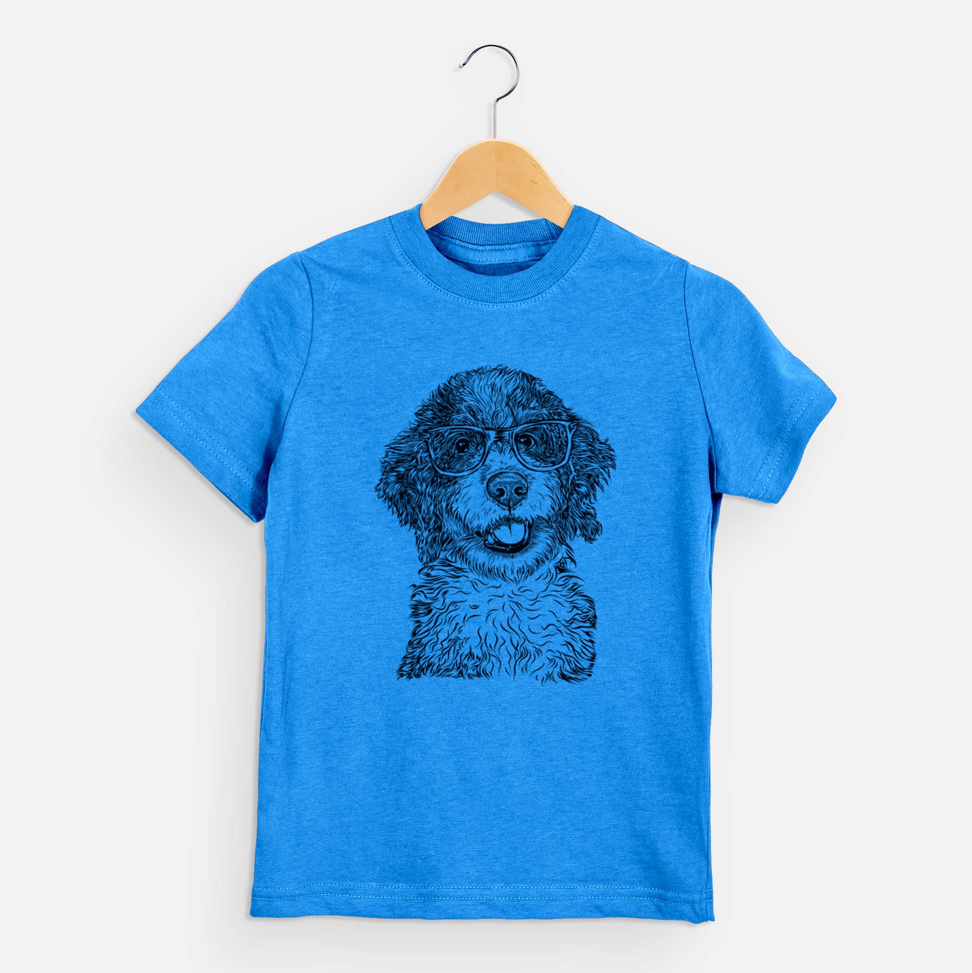 Chic Smoky the Bernedoodle Puppy - Kids/Youth/Toddler Shirt