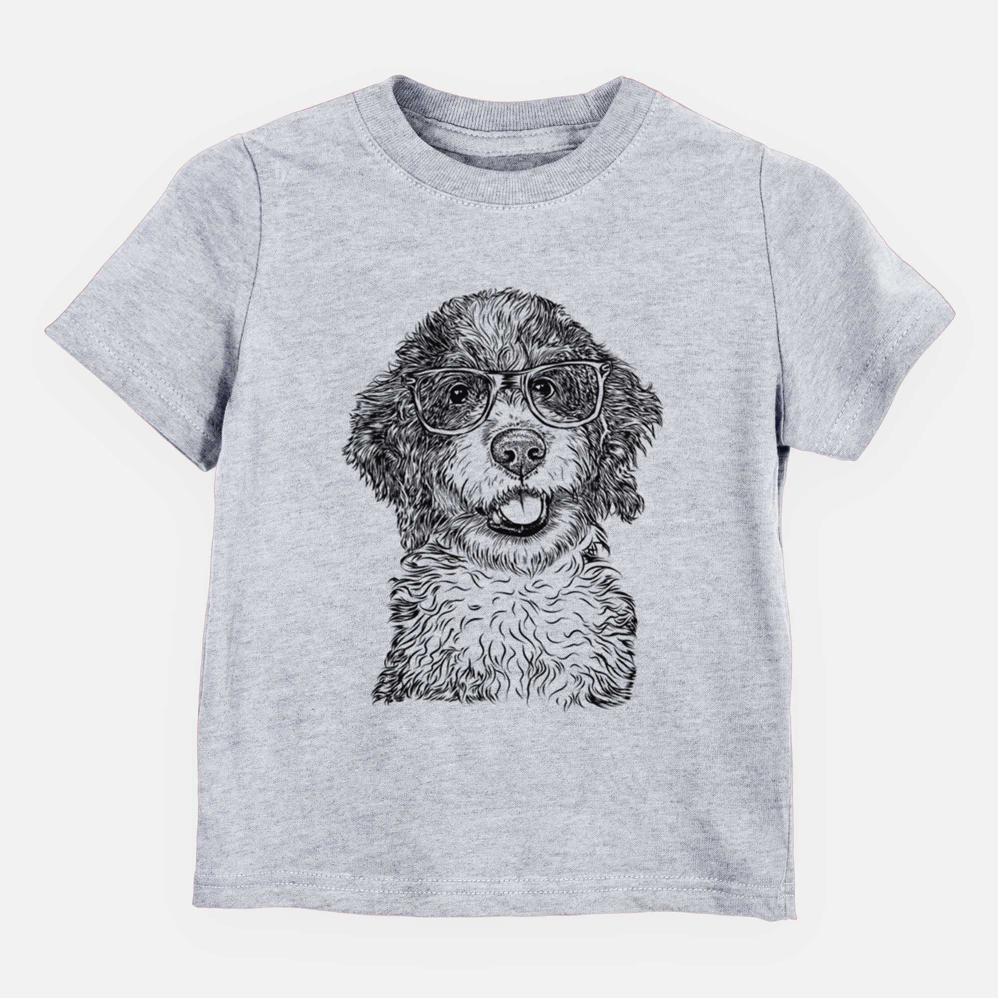 Chic Smoky the Bernedoodle Puppy - Kids/Youth/Toddler Shirt