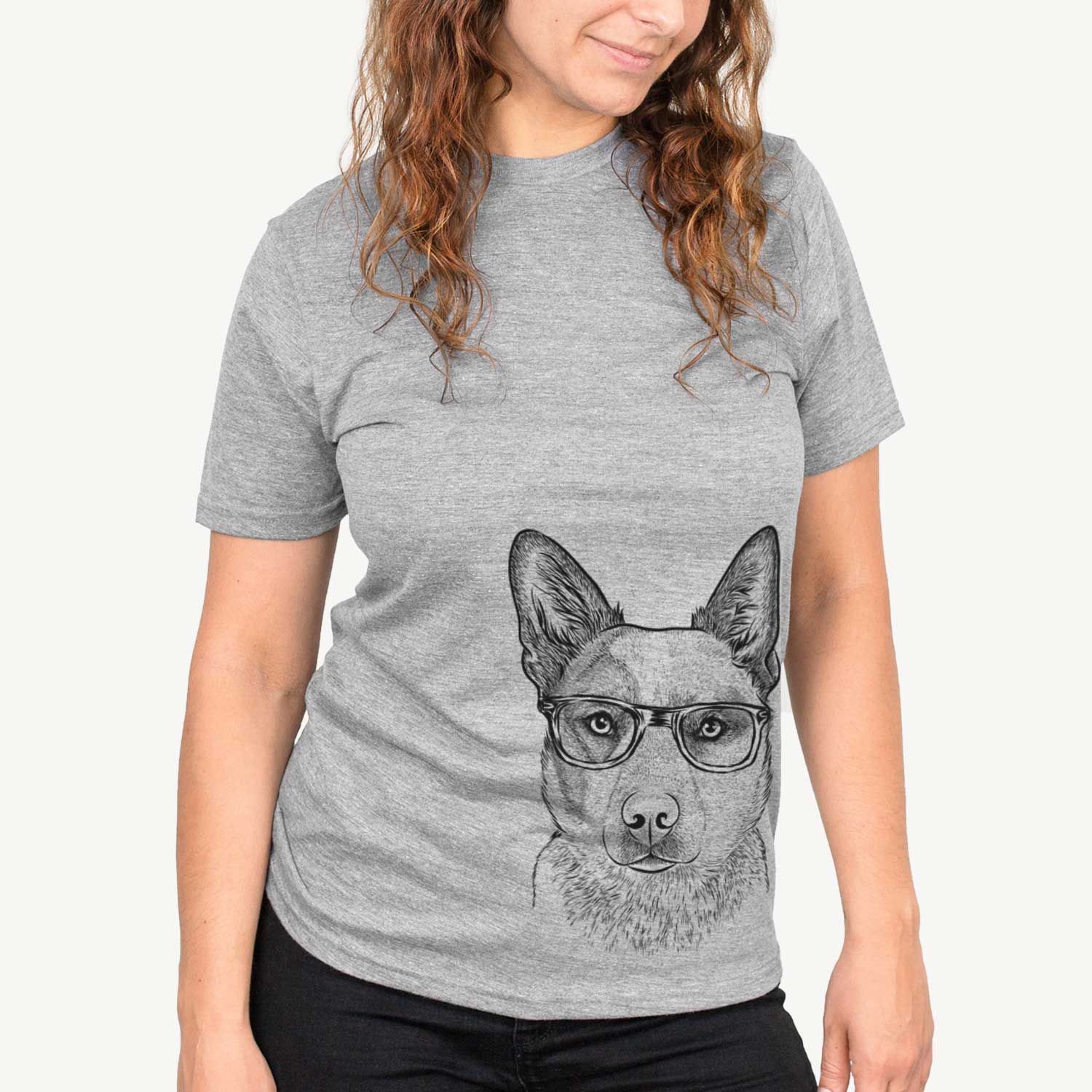 Snap the Australian Cattle Dog - Unisex Crewneck