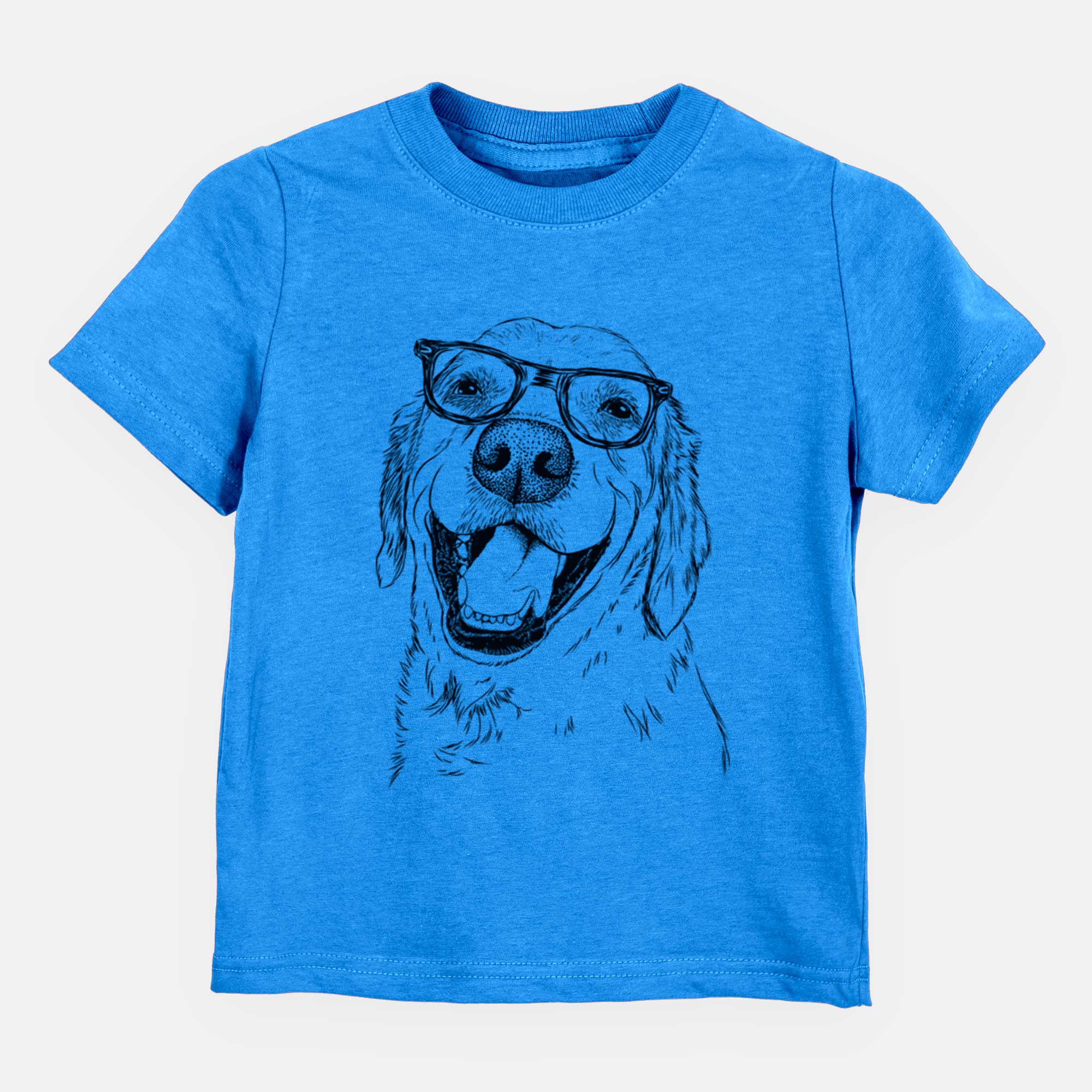 Chic Spanky the Golden Retriever - Kids/Youth/Toddler Shirt