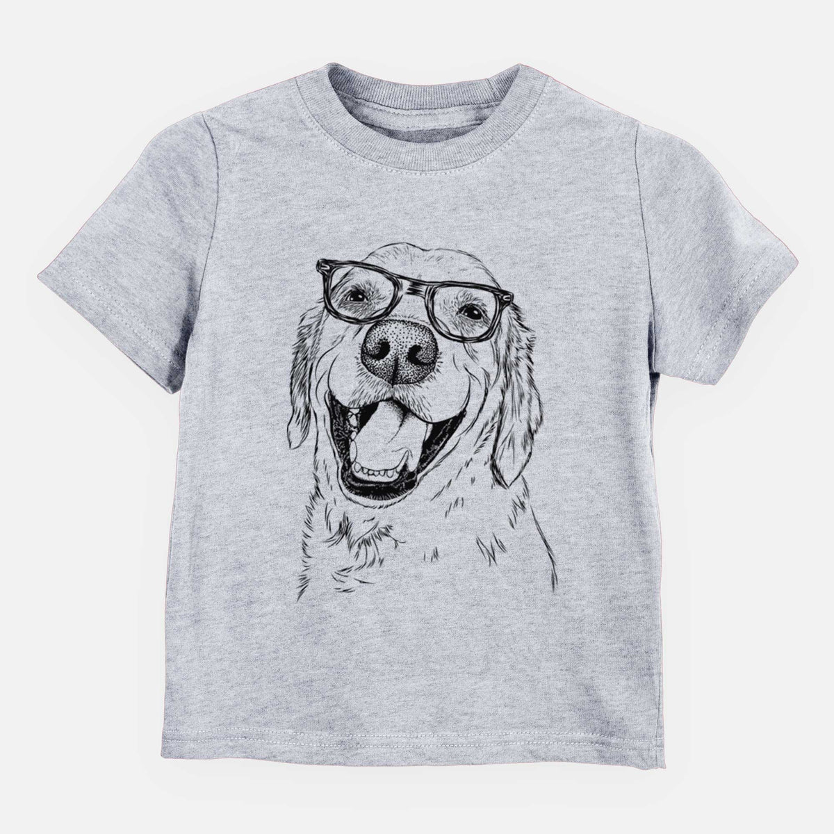 Chic Spanky the Golden Retriever - Kids/Youth/Toddler Shirt