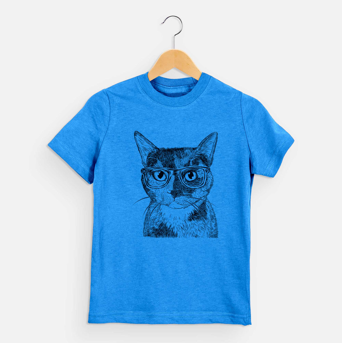 Chic Spooky Kitty the Tortoiseshell Cat - Kids/Youth/Toddler Shirt